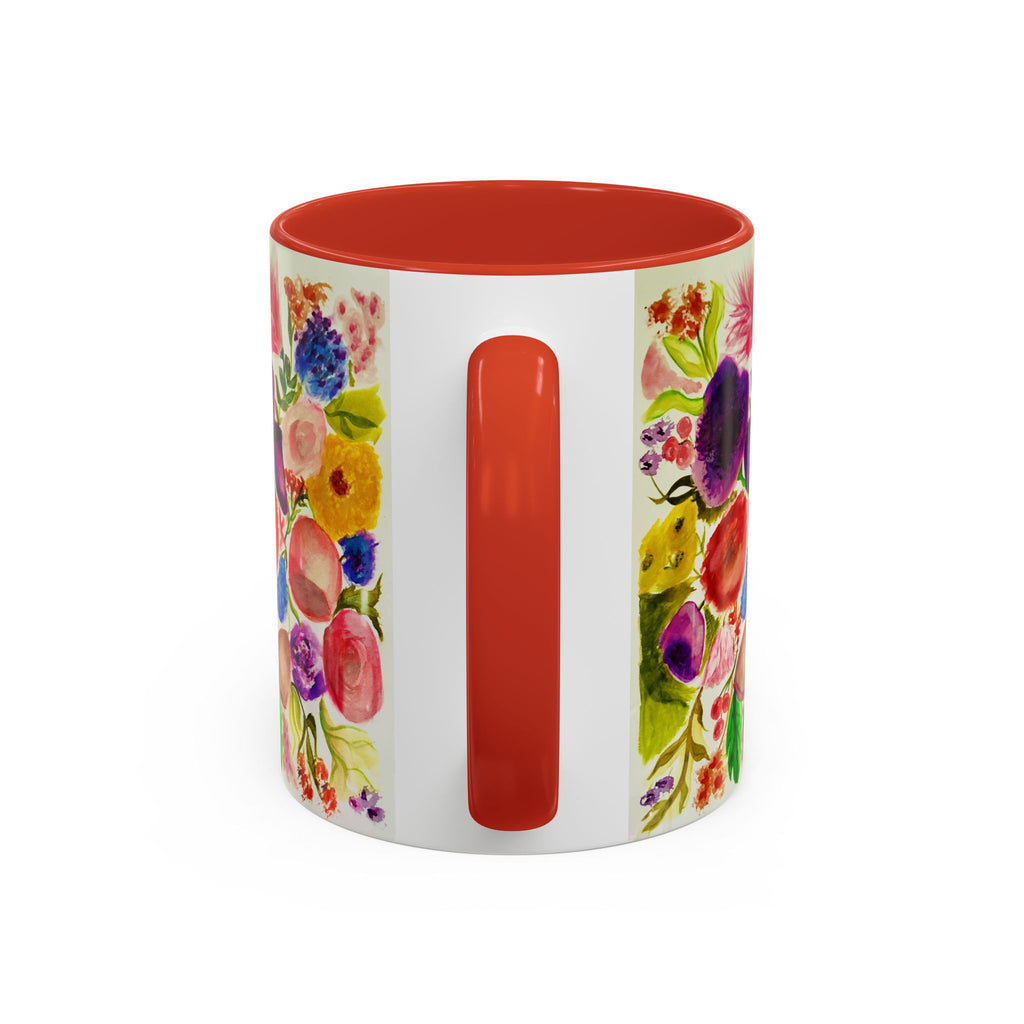 'Fiori' - Accent Coffee Mug (11, 15oz)