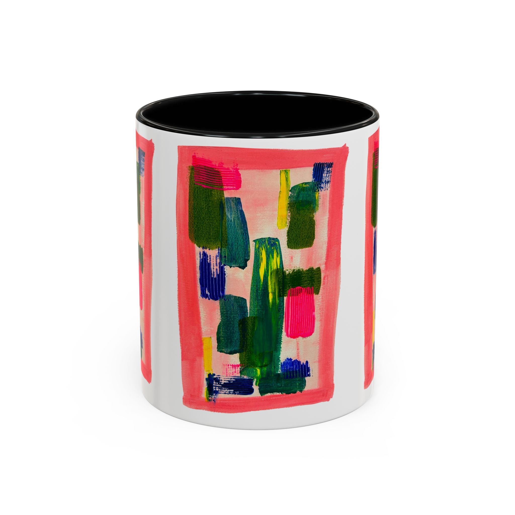 'Love at first sight' - Accent Coffee Mug (11, 15oz)