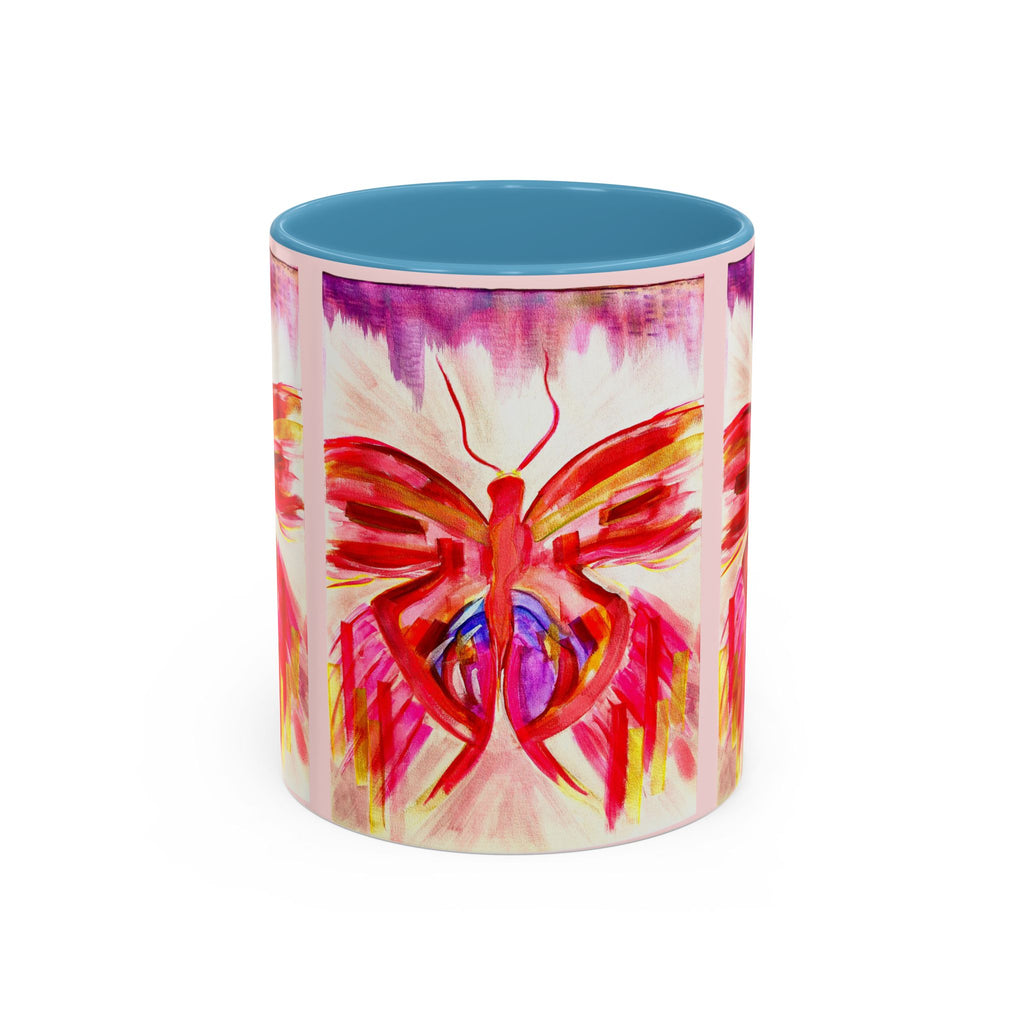 'Butterfly effect' - Accent Coffee Mug (11, 15oz)
