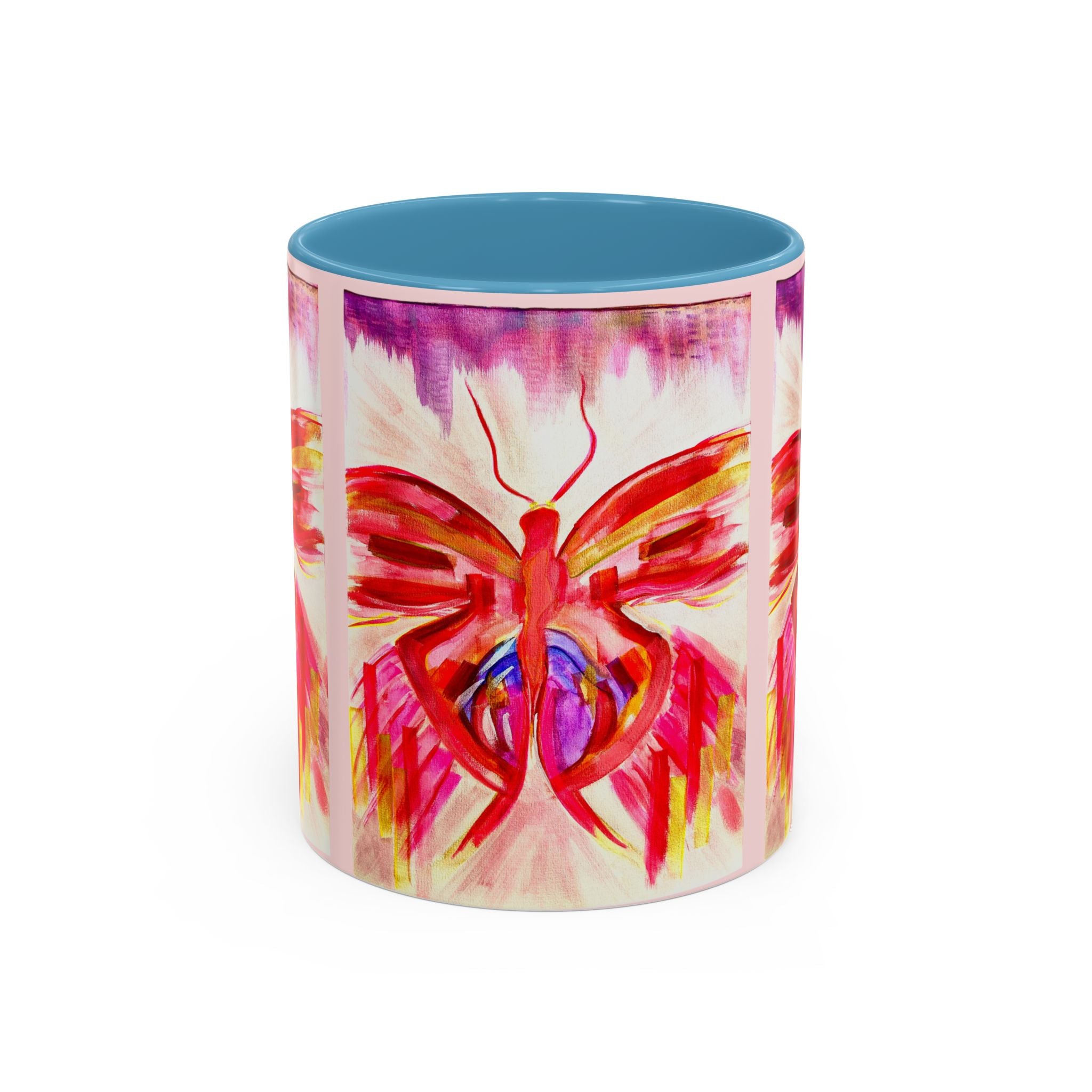 'Butterfly effect' - Accent Coffee Mug (11, 15oz)
