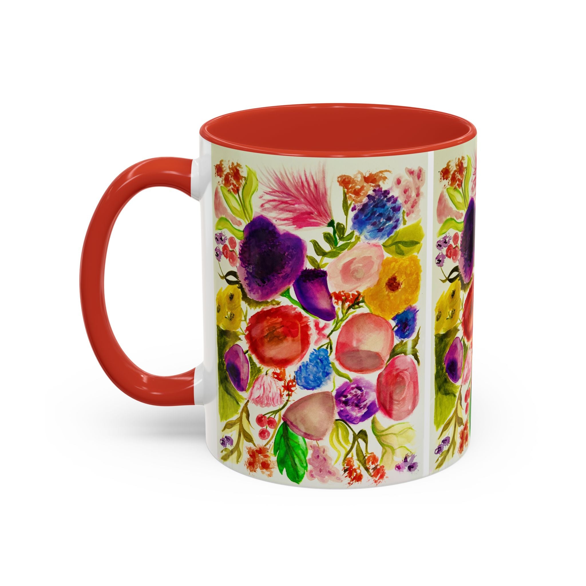 'Fiori' - Accent Coffee Mug (11, 15oz)