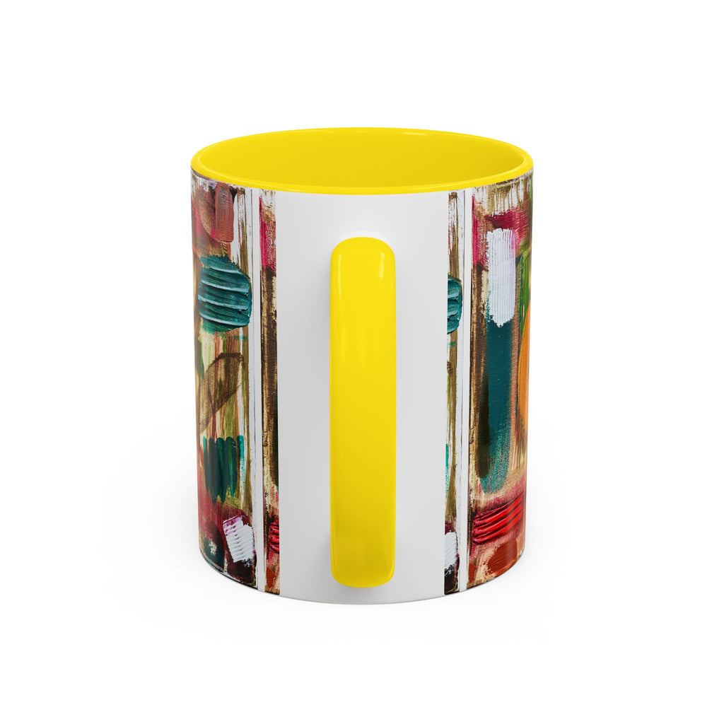 'Exaggerate' - Accent Coffee Mug (11, 15oz)