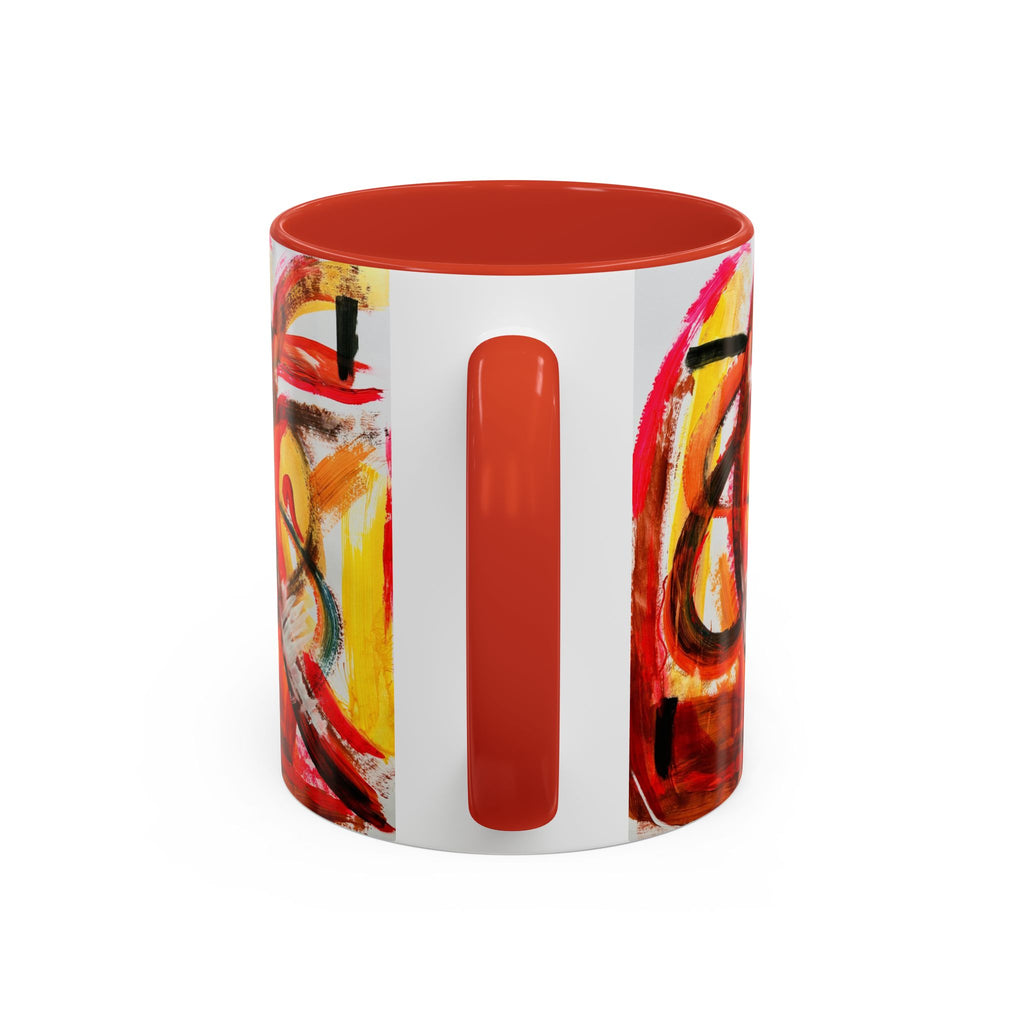 'Heat of Salsa' - Accent Coffee Mug (11, 15oz)
