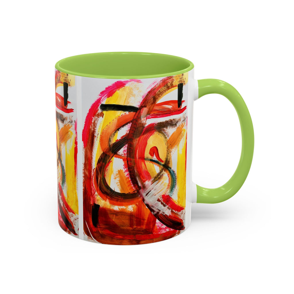 'Heat of Salsa' - Accent Coffee Mug (11, 15oz)