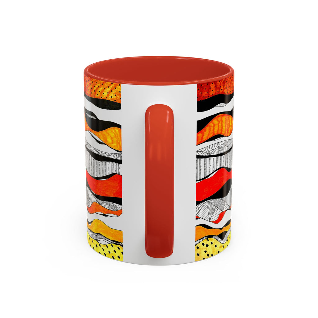 'Visual Sounds' - Accent Coffee Mug (11, 15oz)
