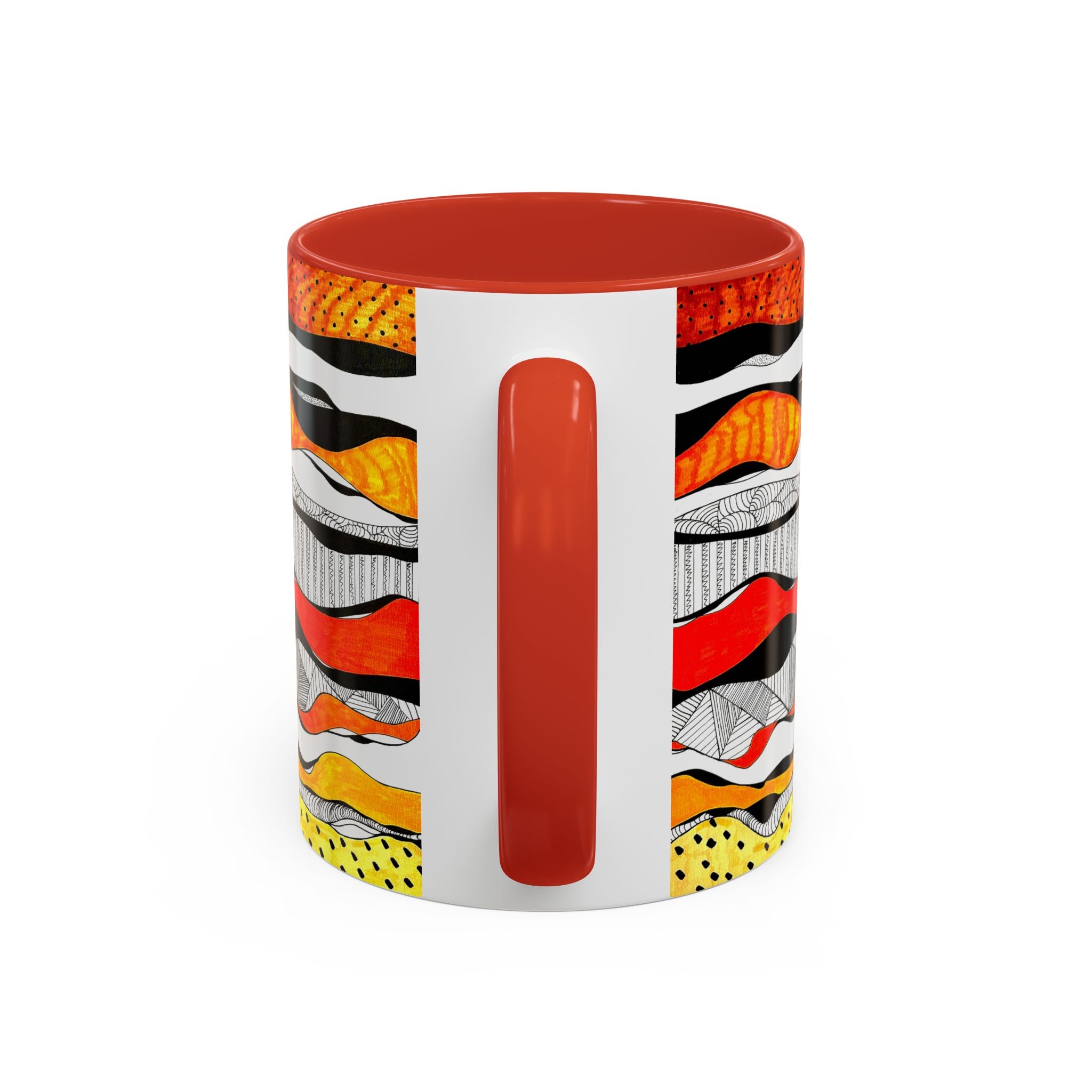 'Visual Sounds' - Accent Coffee Mug (11, 15oz)