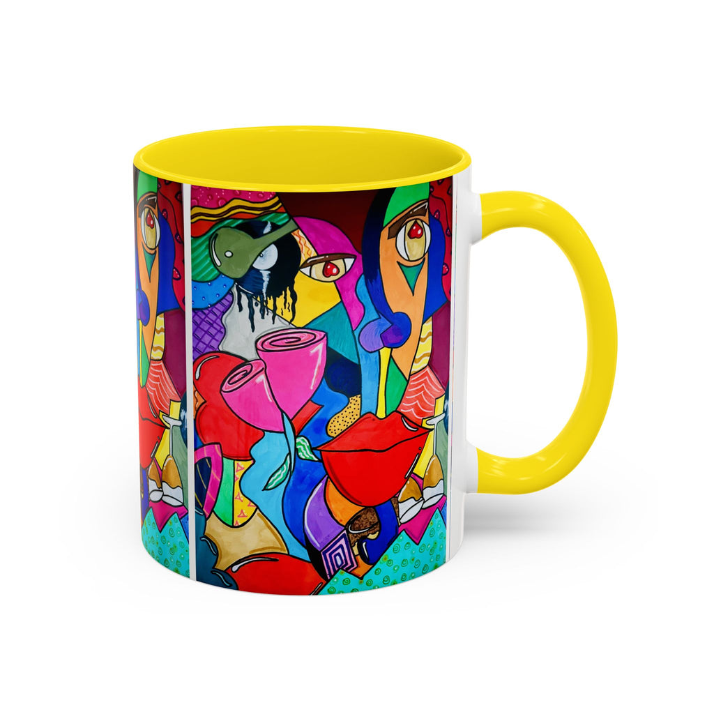 'Drunk in Love' - Accent Coffee Mug (11, 15oz)