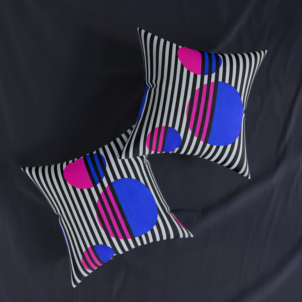 'Play on P' - Square Pillow