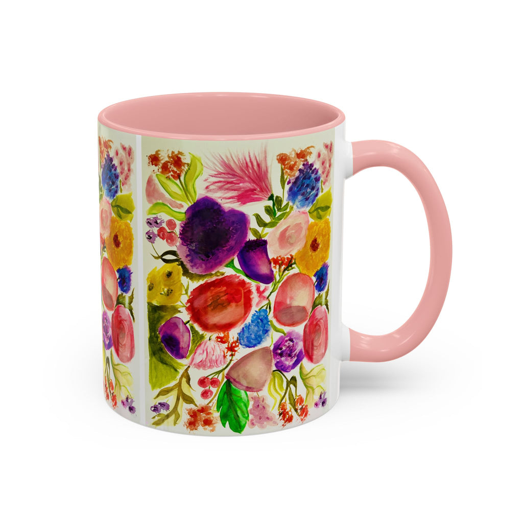 'Fiori' - Accent Coffee Mug (11, 15oz)