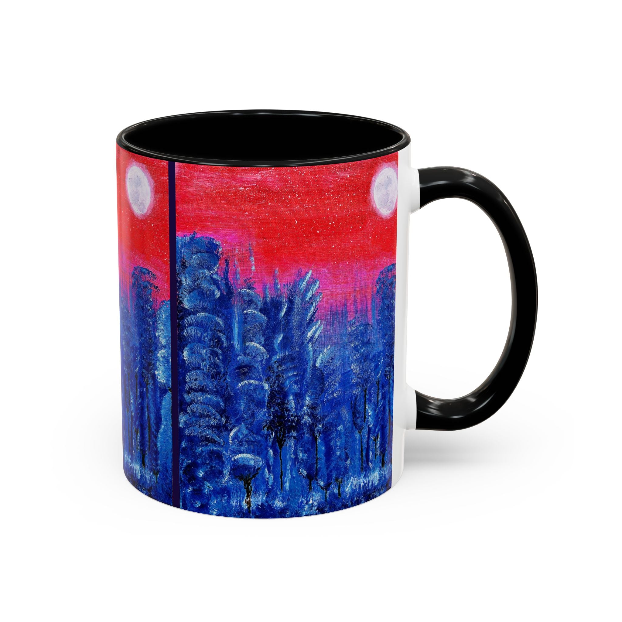 'Caelum Roseum' (Rose Sky) - Accent Coffee Mug (11, 15oz)