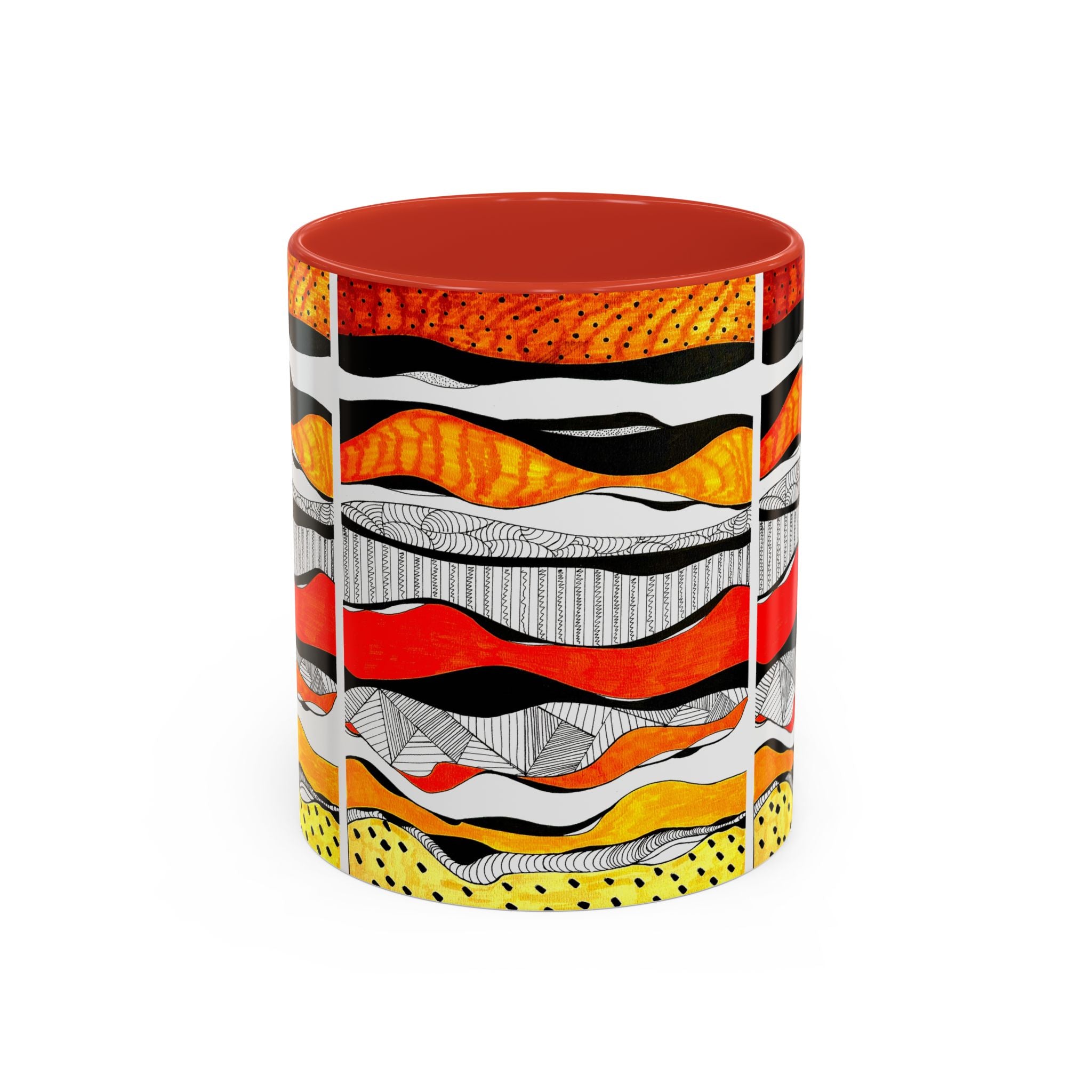 'Visual Sounds' - Accent Coffee Mug (11, 15oz)