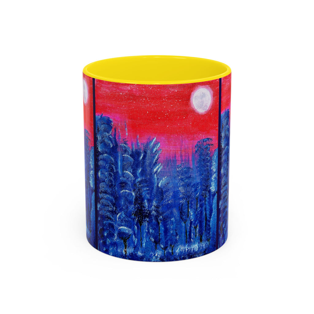 'Caelum Roseum' (Rose Sky) - Accent Coffee Mug (11, 15oz)