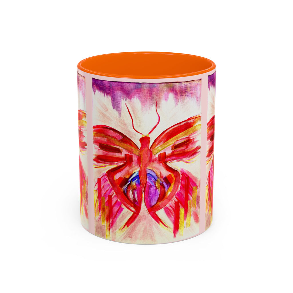 'Butterfly effect' - Accent Coffee Mug (11, 15oz)