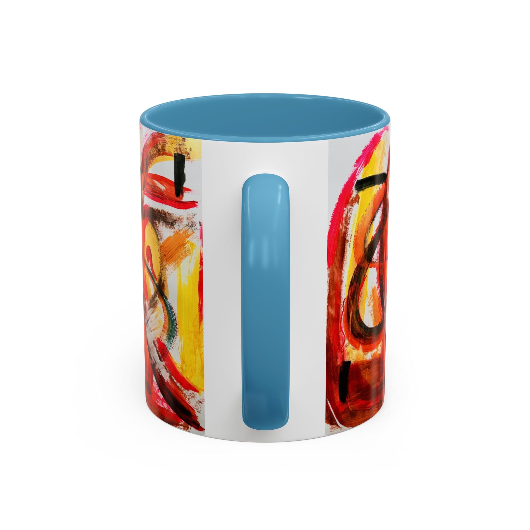 'Heat of Salsa' - Accent Coffee Mug (11, 15oz)