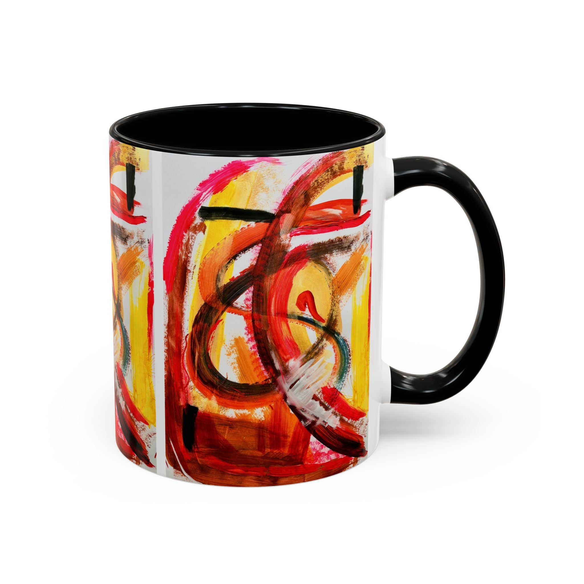'Heat of Salsa' - Accent Coffee Mug (11, 15oz)