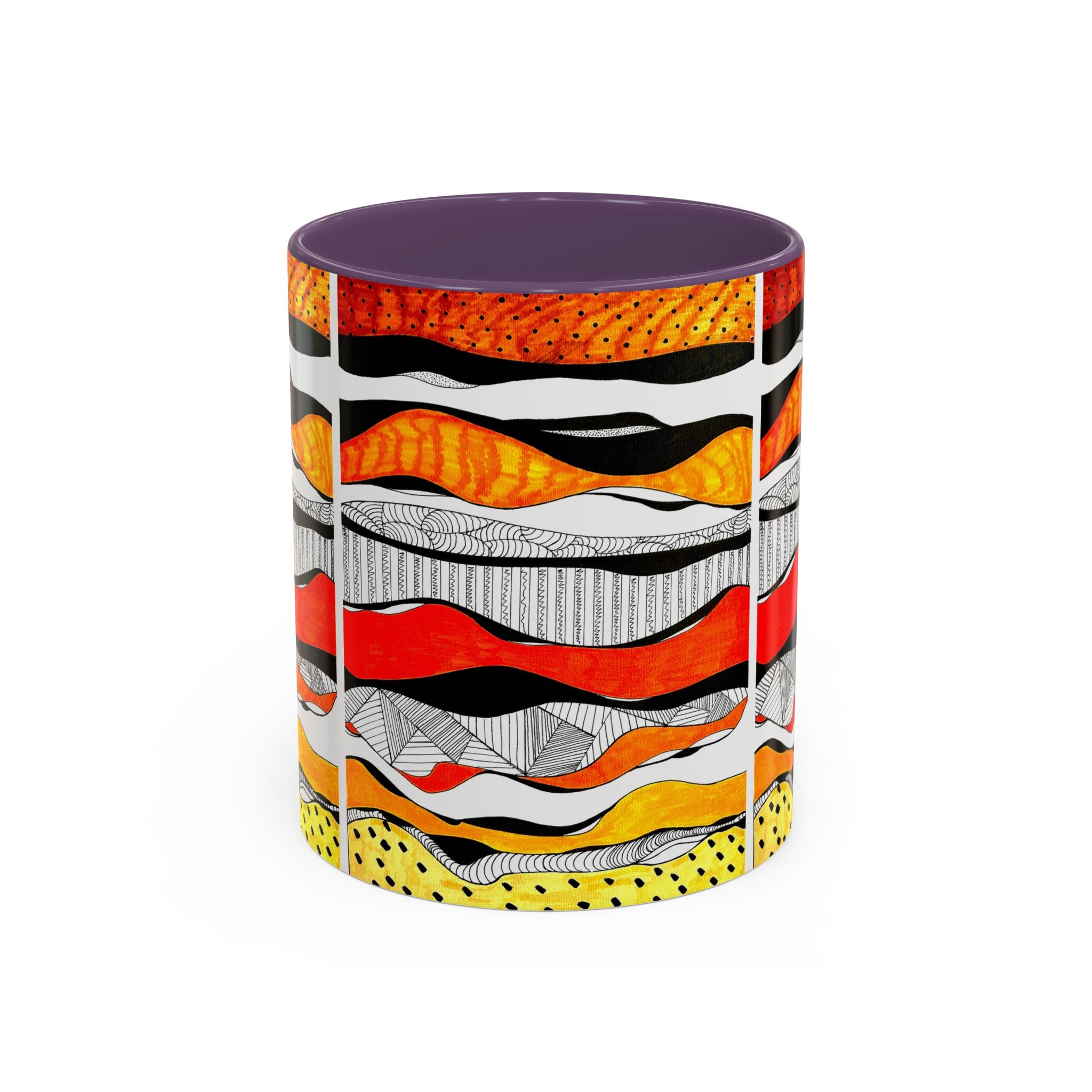 'Visual Sounds' - Accent Coffee Mug (11, 15oz)