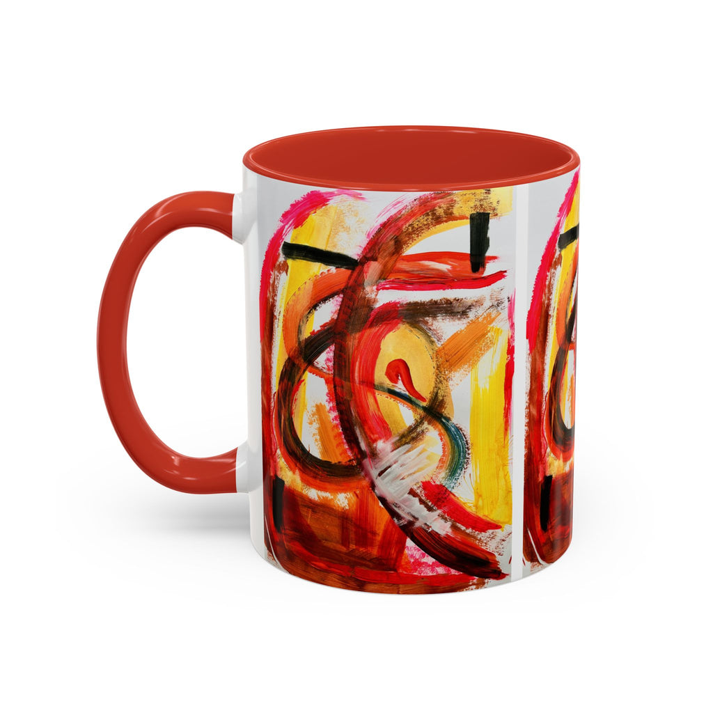'Heat of Salsa' - Accent Coffee Mug (11, 15oz)