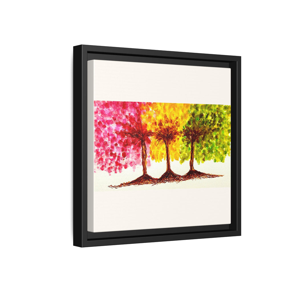 'Serendipity' - Matte Canvas, Framed (Multi-color)