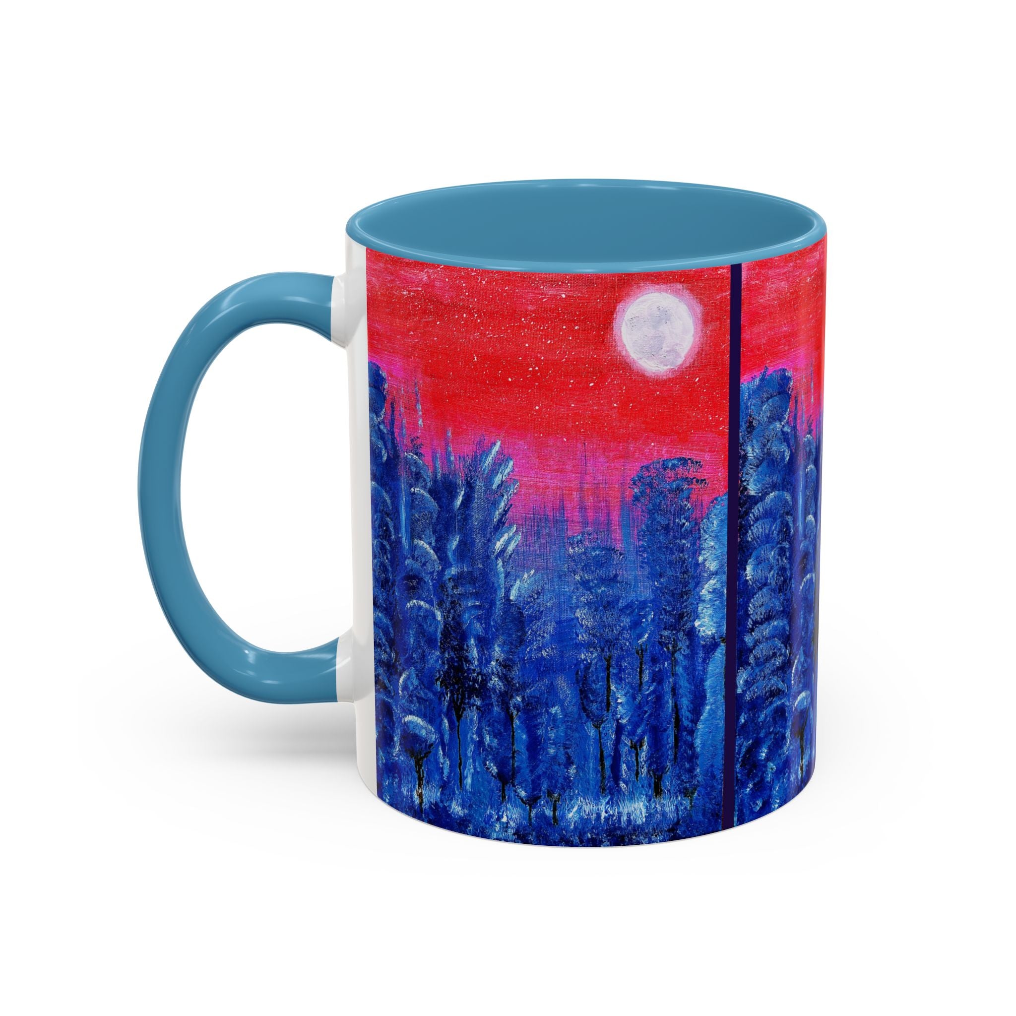 'Caelum Roseum' (Rose Sky) - Accent Coffee Mug (11, 15oz)