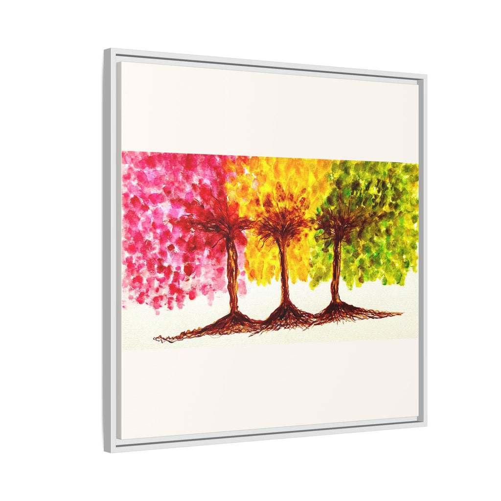 'Serendipity' - Matte Canvas, Framed (Multi-color)