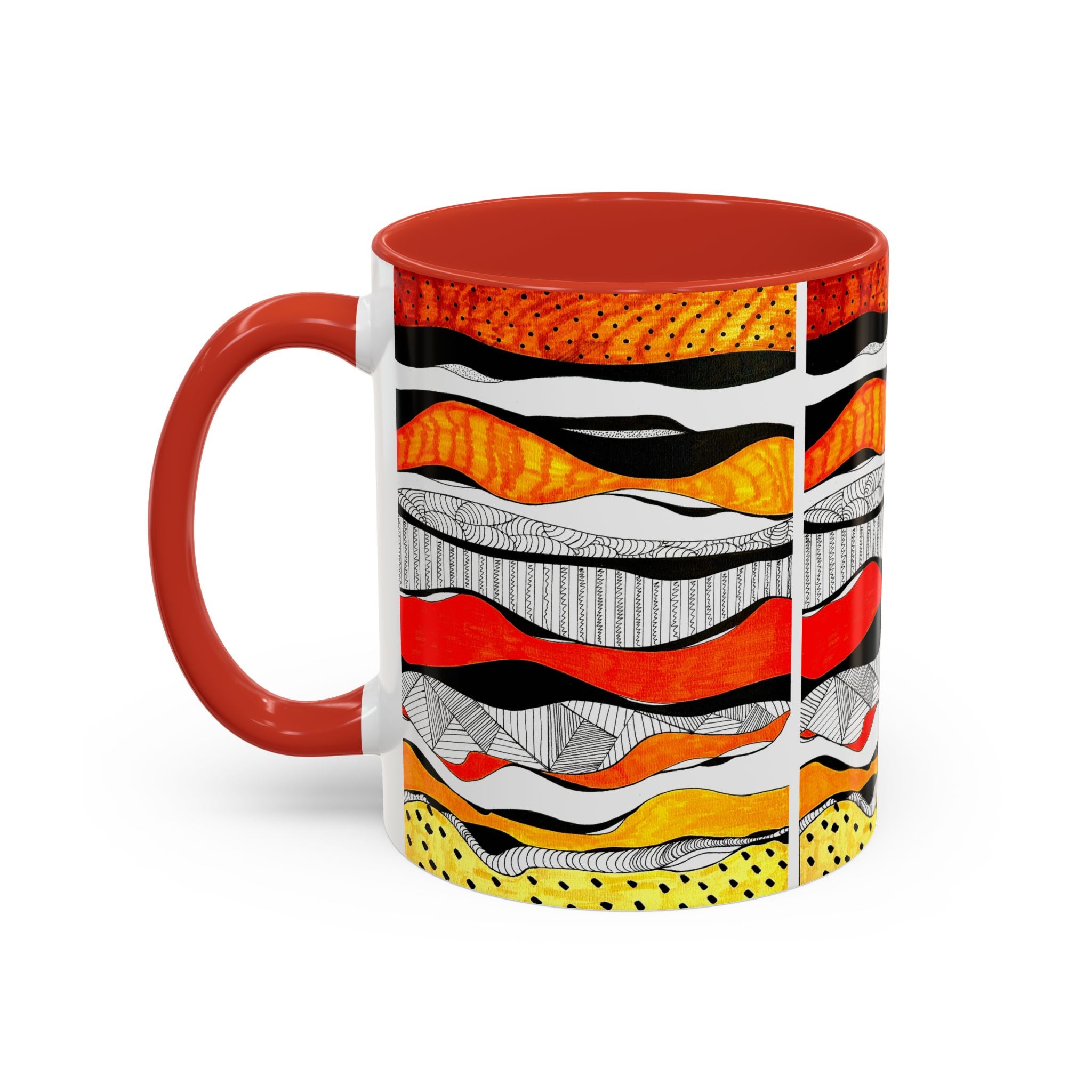 'Visual Sounds' - Accent Coffee Mug (11, 15oz)