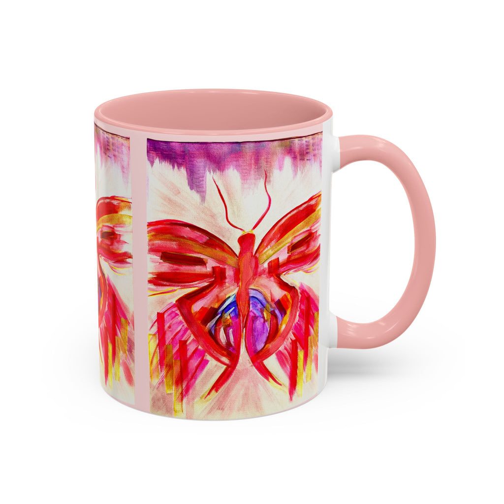'Butterfly effect' - Accent Coffee Mug (11, 15oz)
