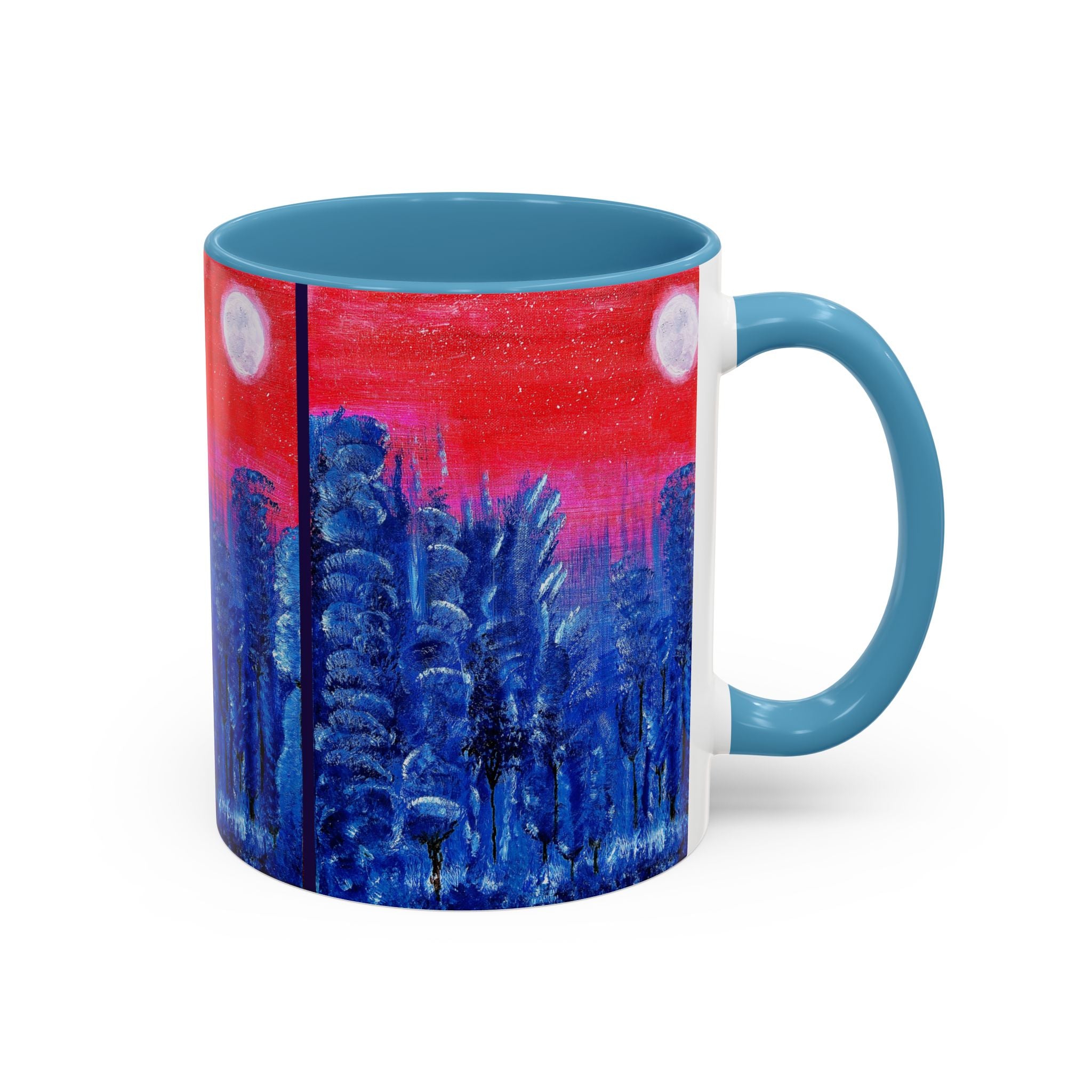 'Caelum Roseum' (Rose Sky) - Accent Coffee Mug (11, 15oz)