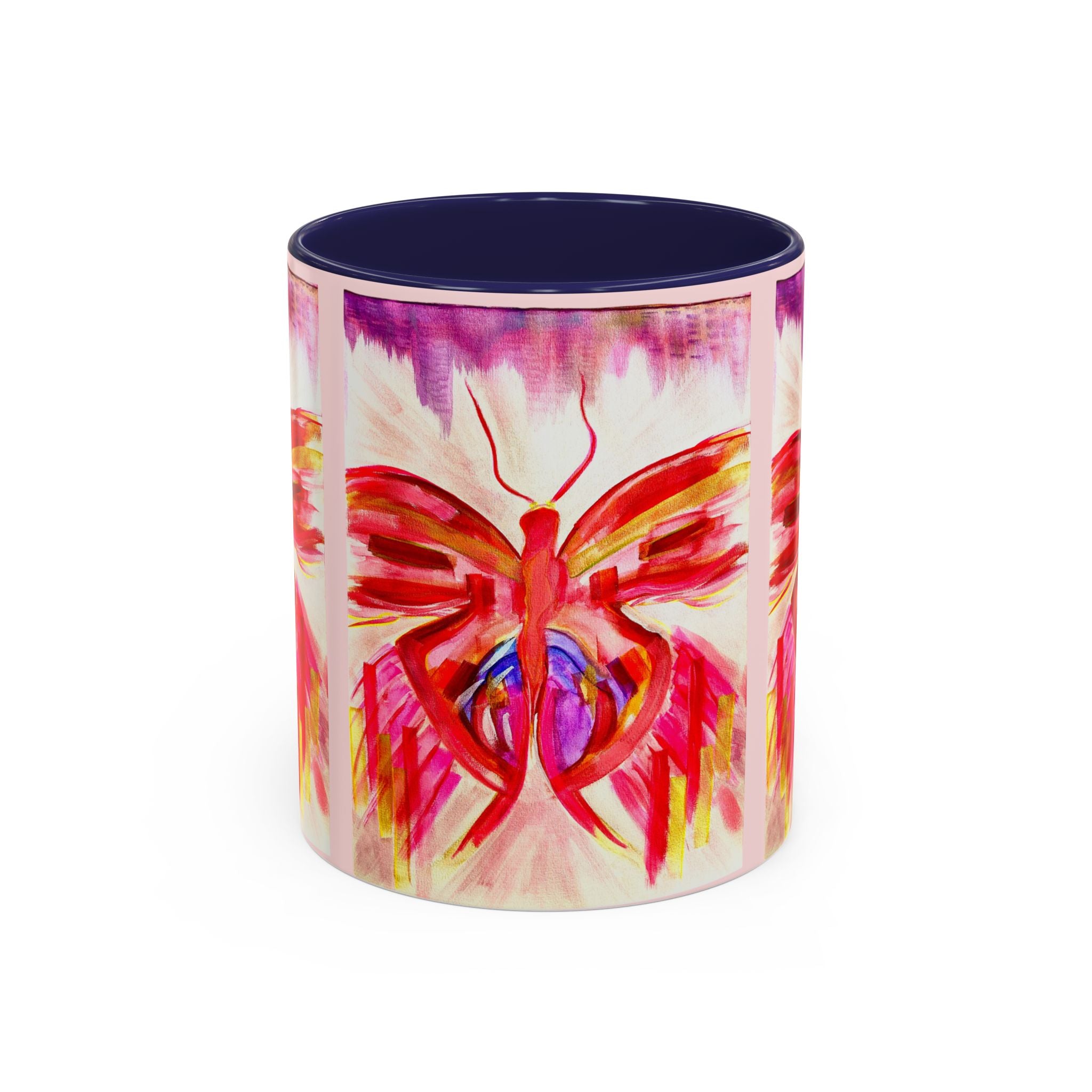 'Butterfly effect' - Accent Coffee Mug (11, 15oz)