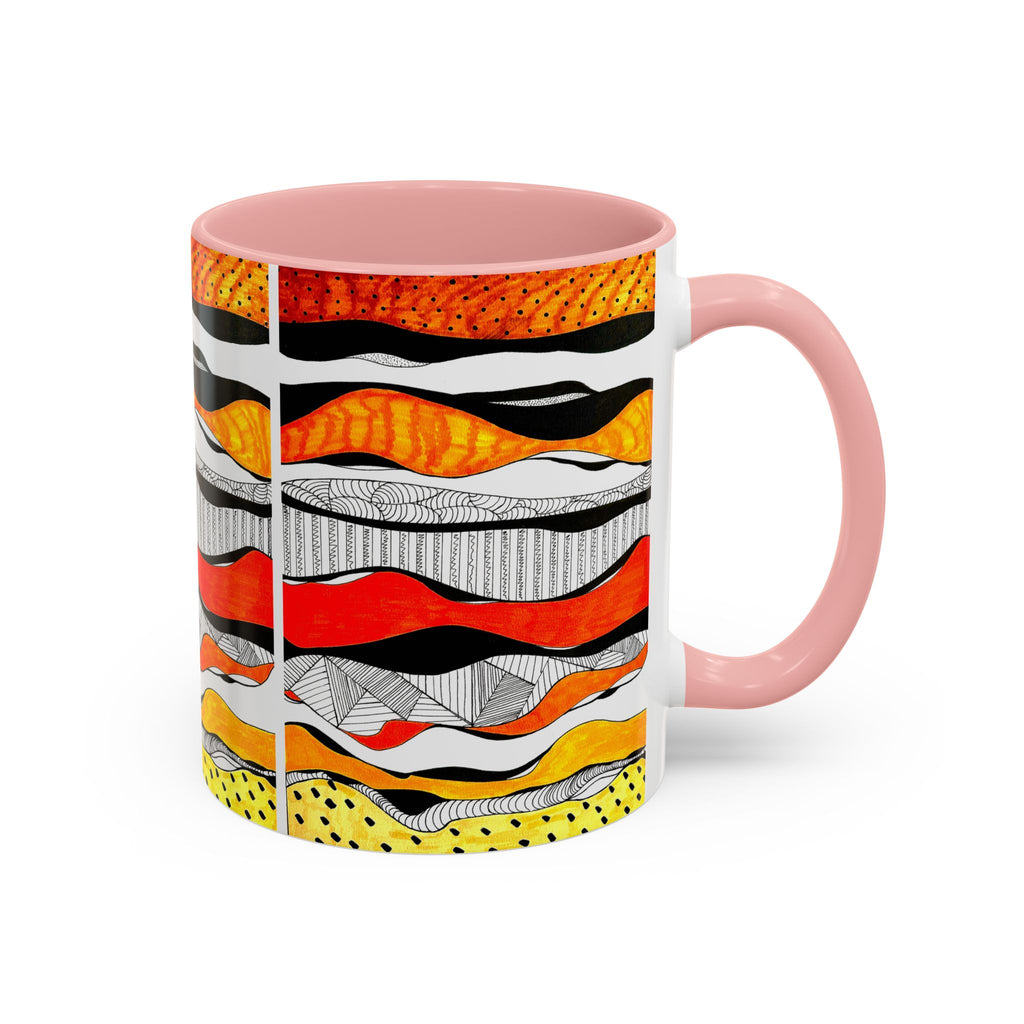 'Visual Sounds' - Accent Coffee Mug (11, 15oz)