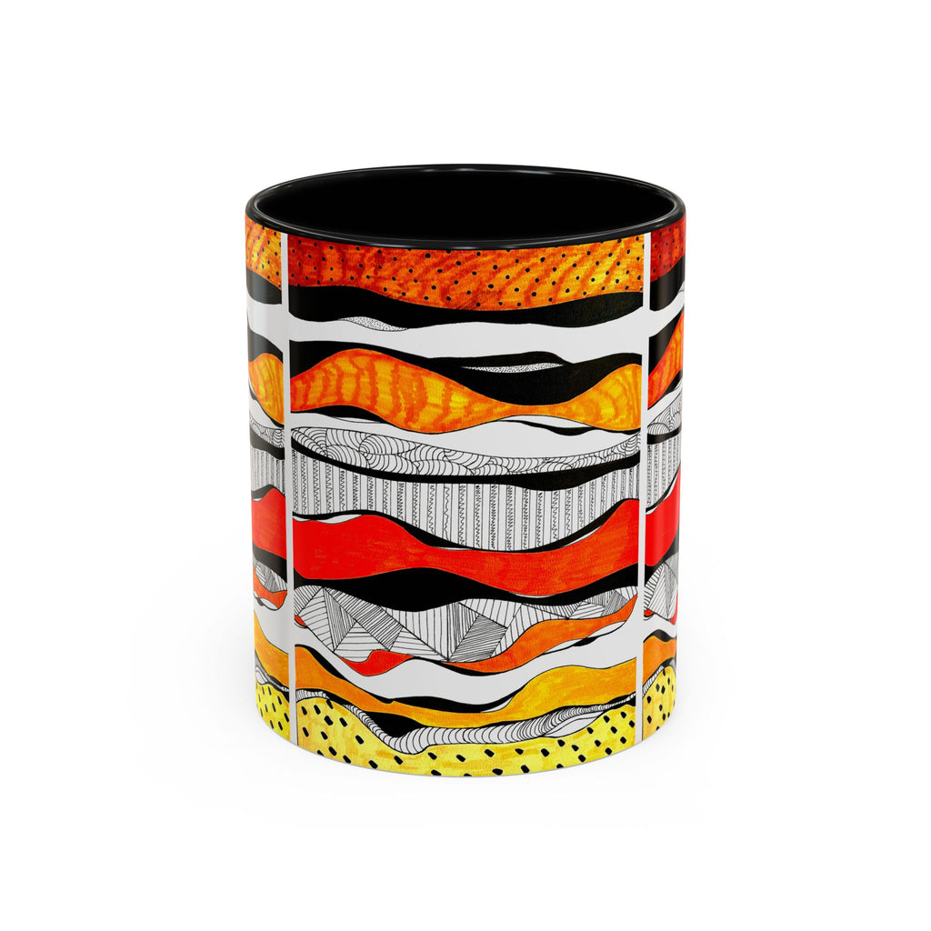 'Visual Sounds' - Accent Coffee Mug (11, 15oz)