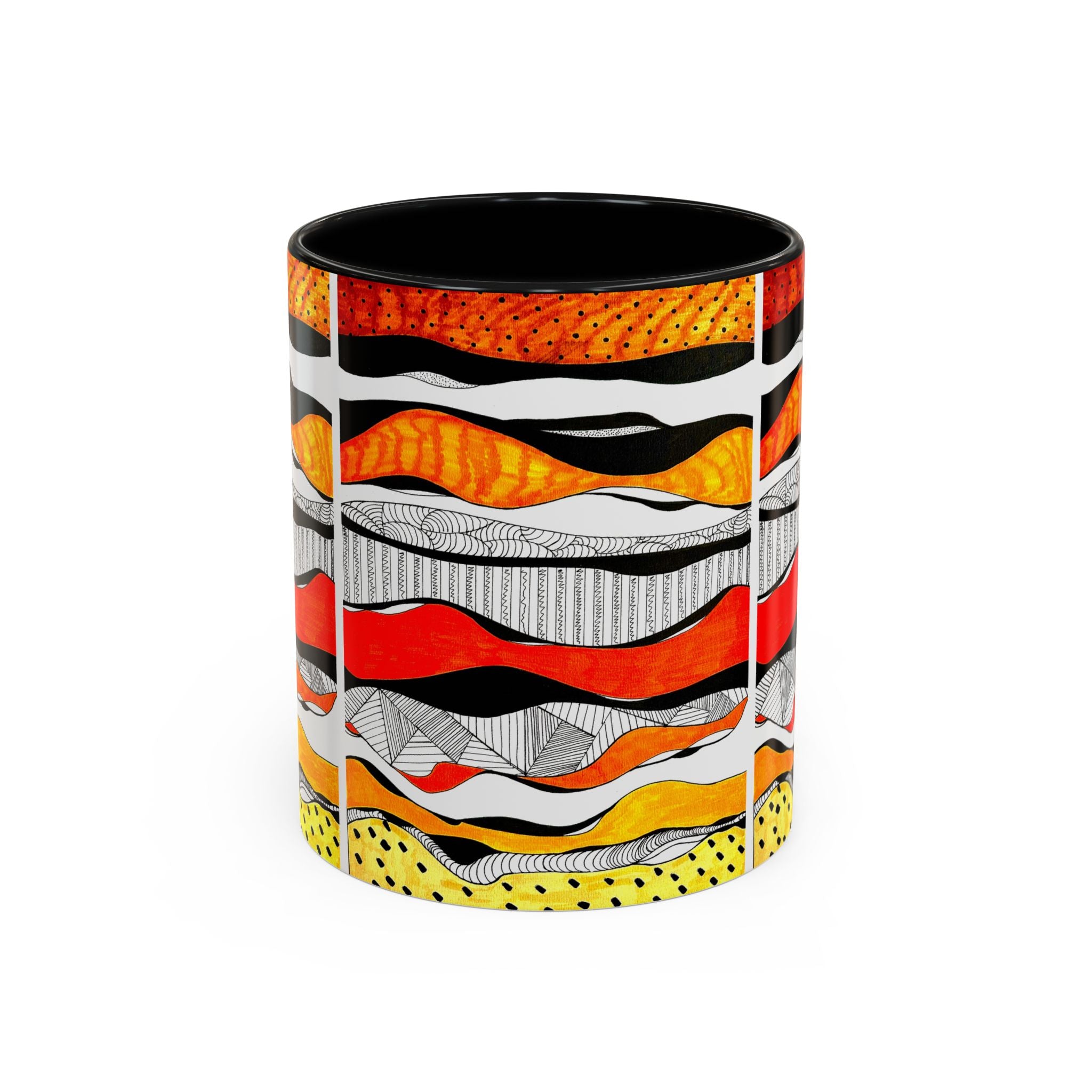 'Visual Sounds' - Accent Coffee Mug (11, 15oz)