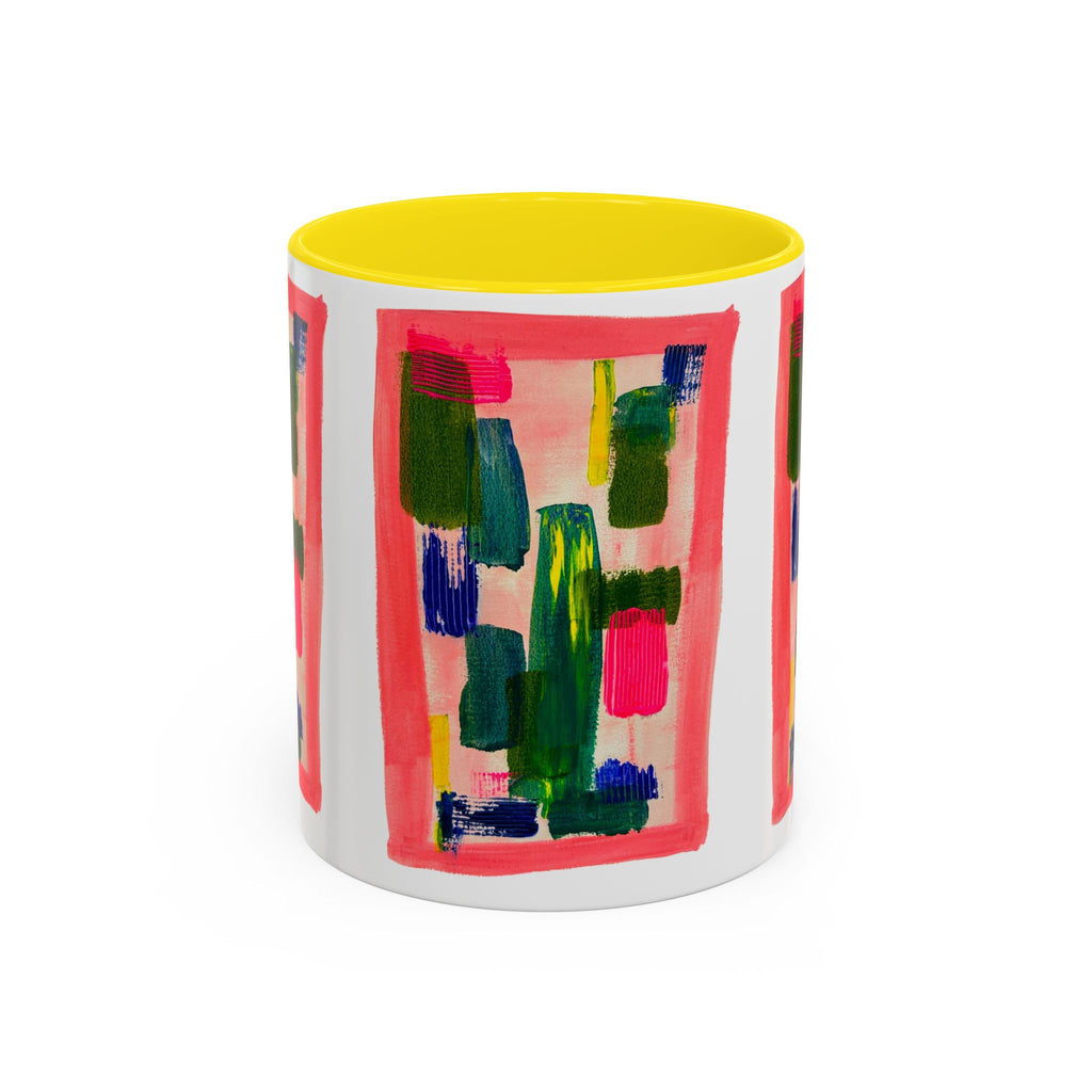 'Love at first sight' - Accent Coffee Mug (11, 15oz)