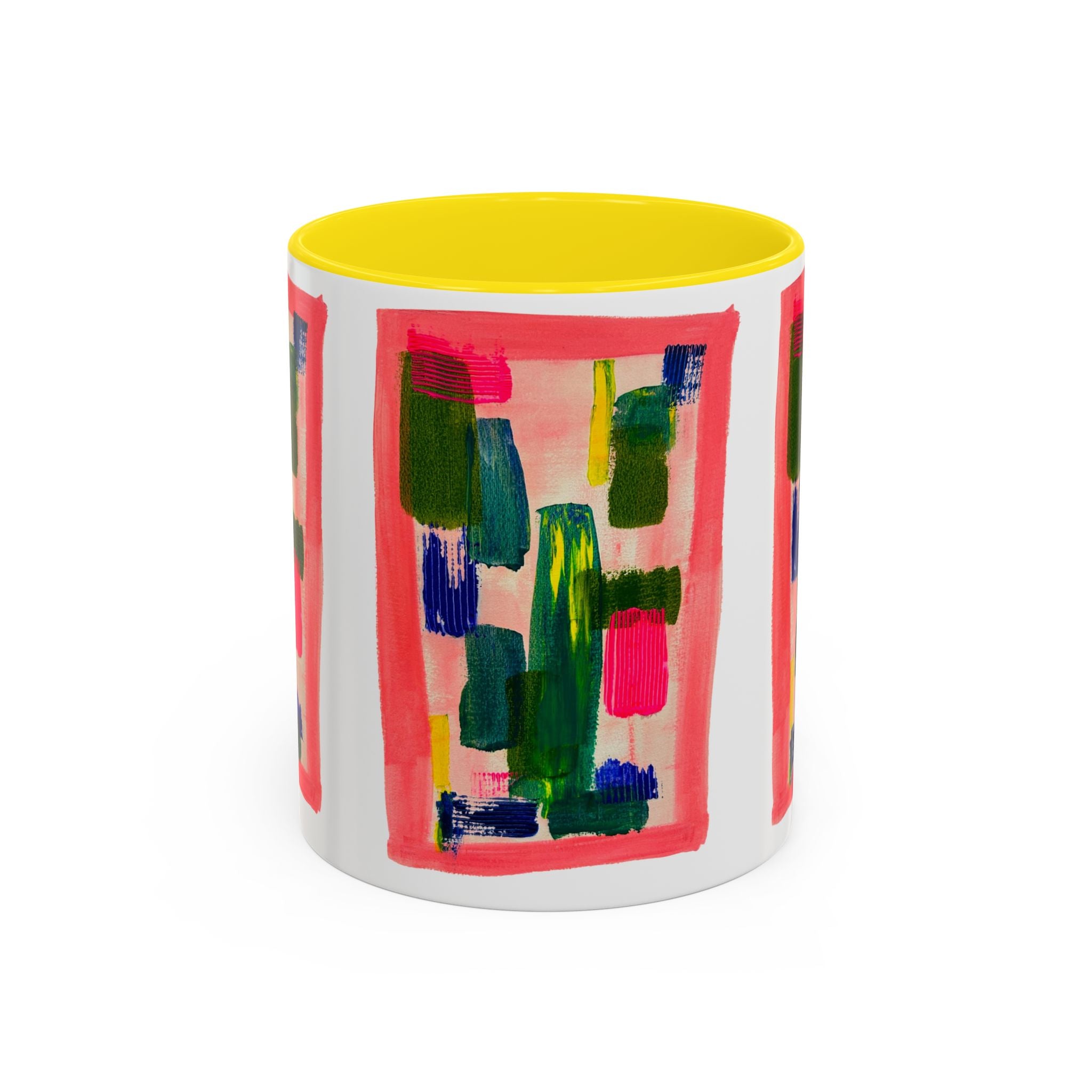 'Love at first sight' - Accent Coffee Mug (11, 15oz)