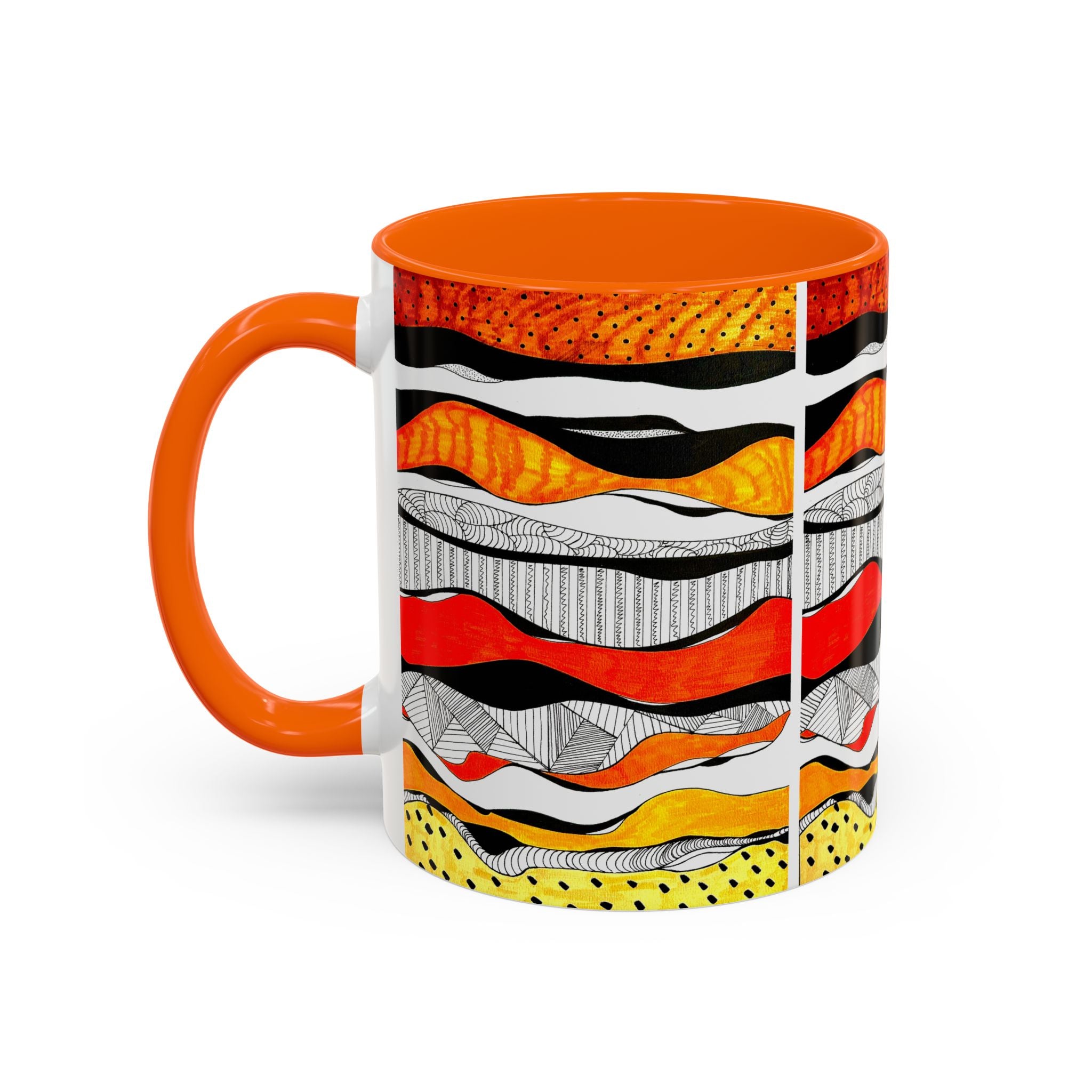 'Visual Sounds' - Accent Coffee Mug (11, 15oz)