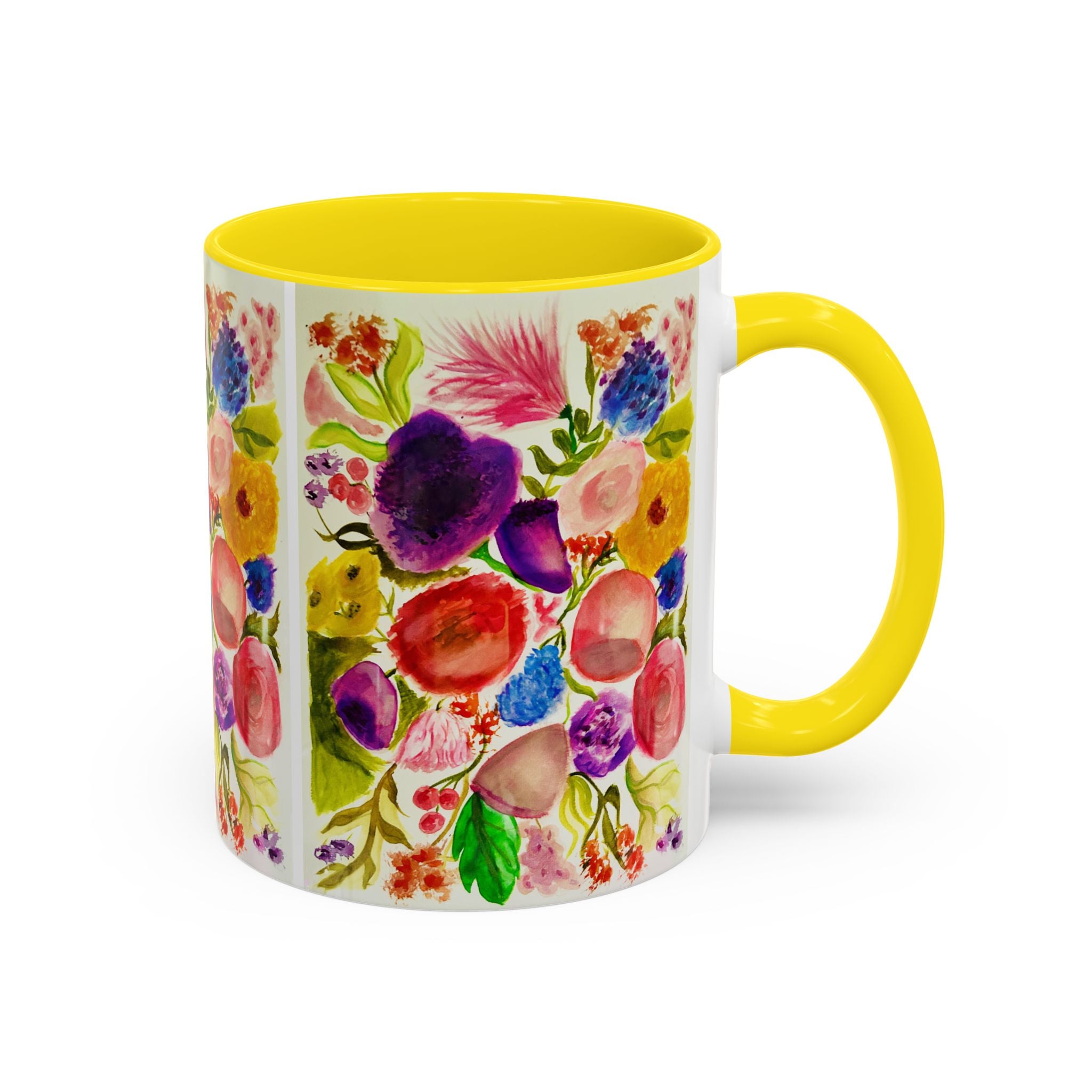 'Fiori' - Accent Coffee Mug (11, 15oz)