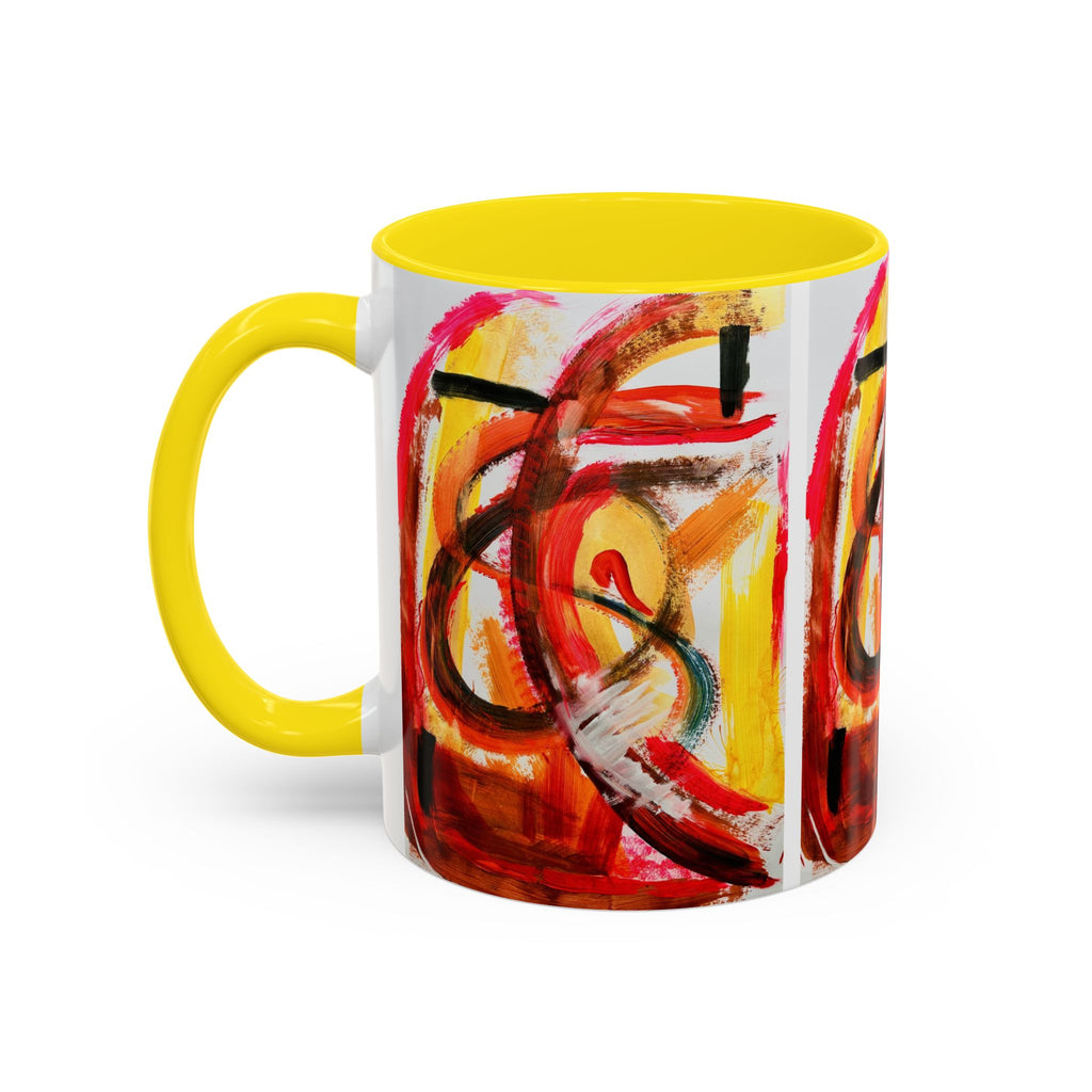 'Heat of Salsa' - Accent Coffee Mug (11, 15oz)