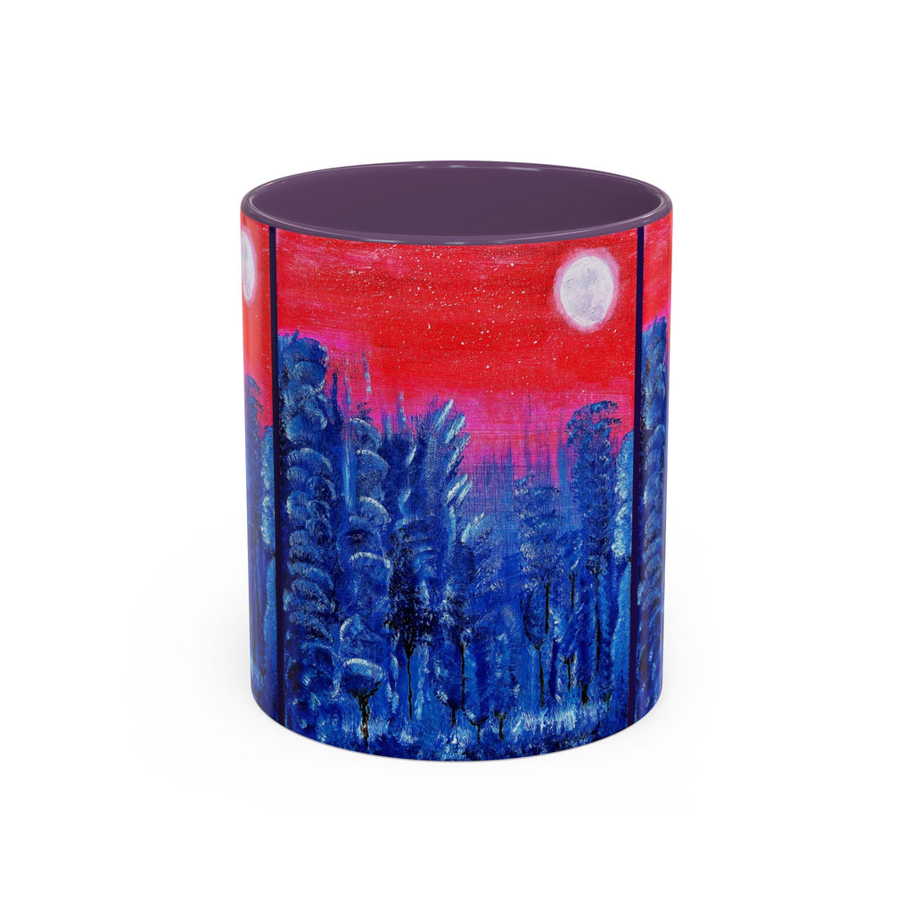 'Caelum Roseum' (Rose Sky) - Accent Coffee Mug (11, 15oz)
