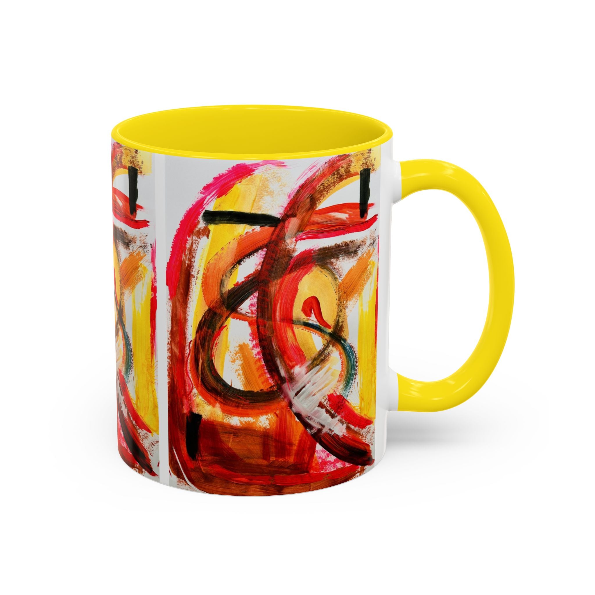 'Heat of Salsa' - Accent Coffee Mug (11, 15oz)