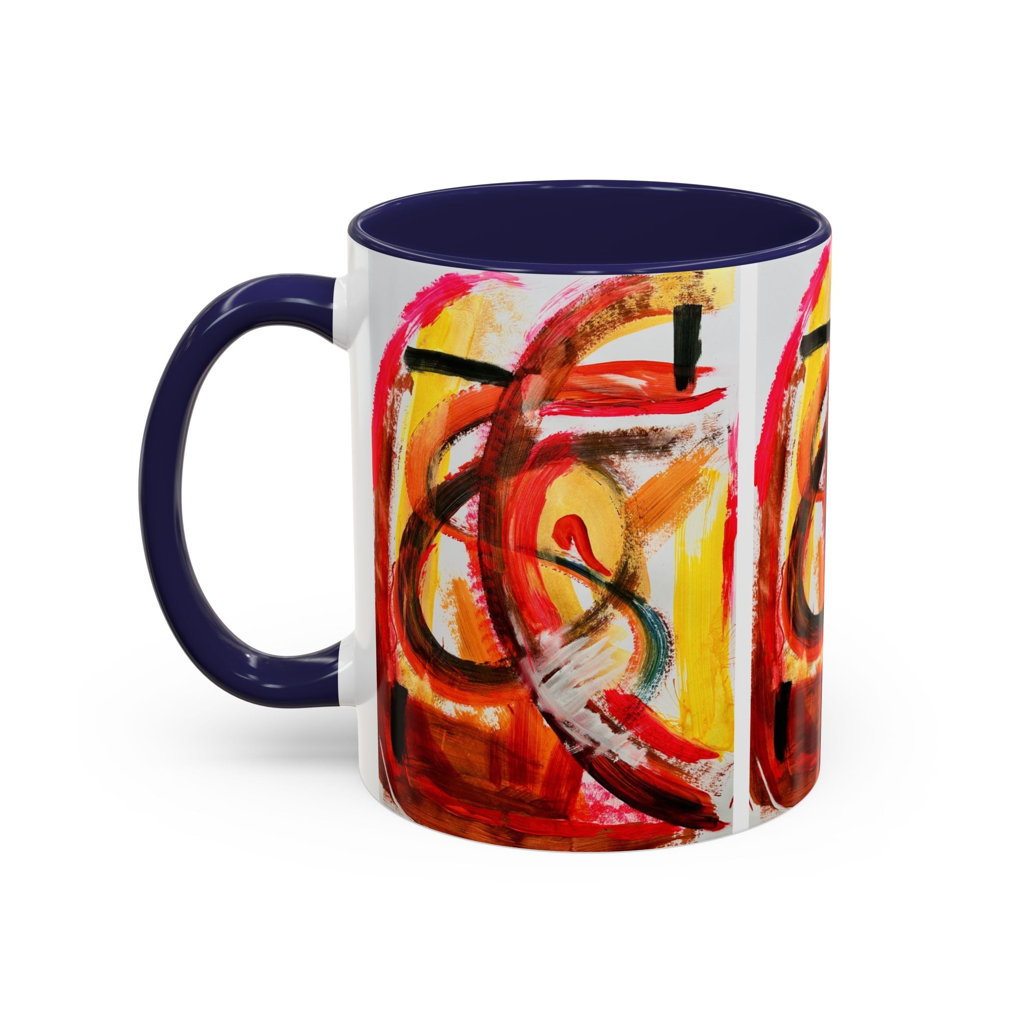'Heat of Salsa' - Accent Coffee Mug (11, 15oz)