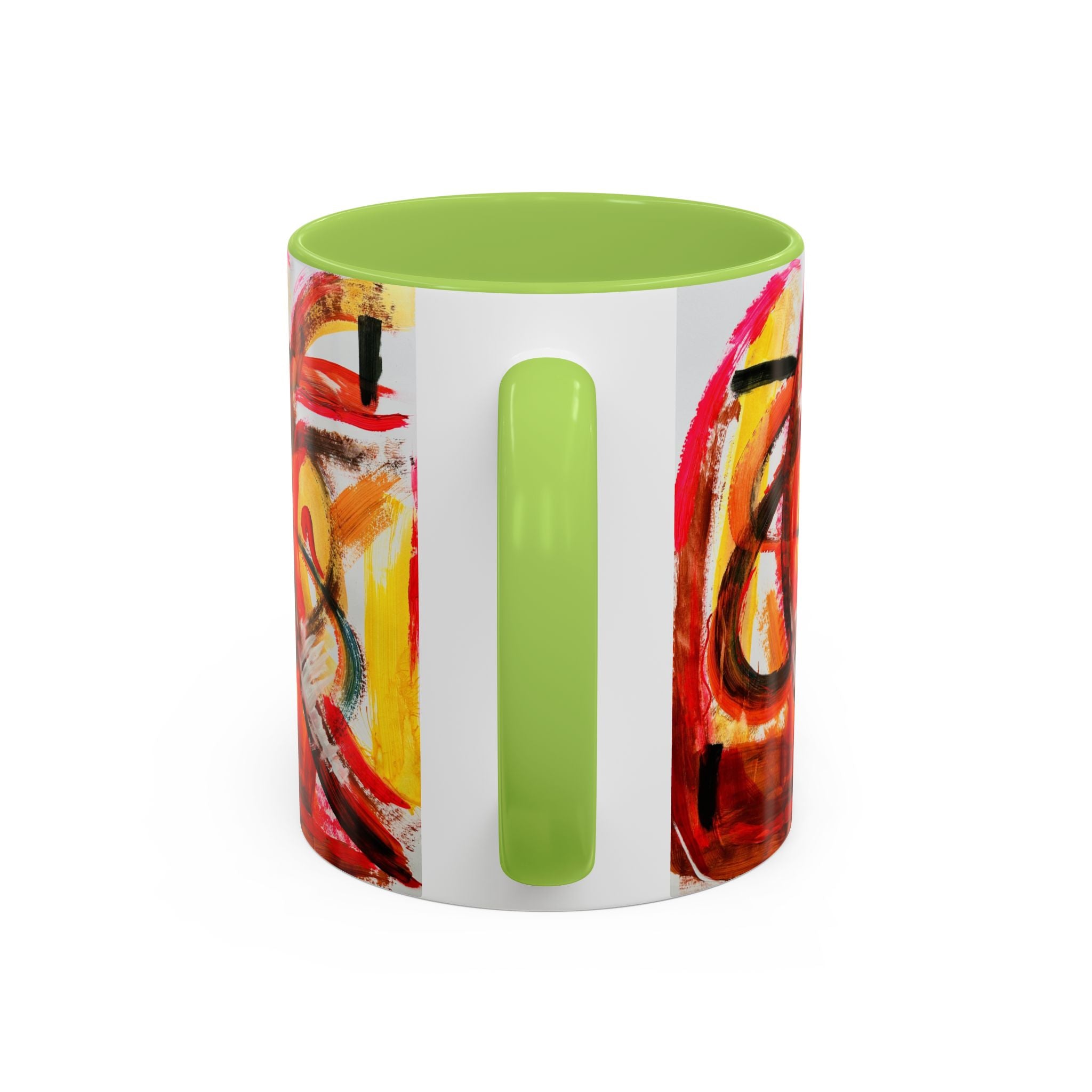 'Heat of Salsa' - Accent Coffee Mug (11, 15oz)