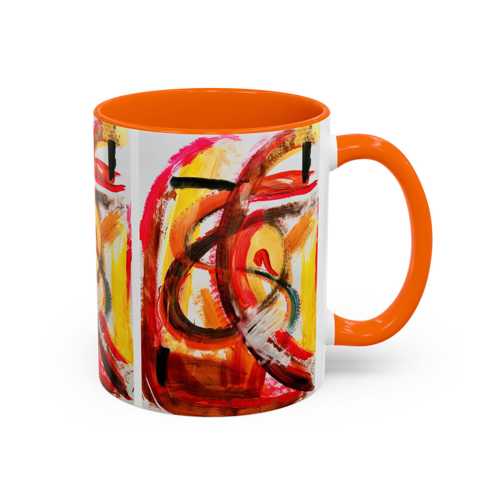 'Heat of Salsa' - Accent Coffee Mug (11, 15oz)