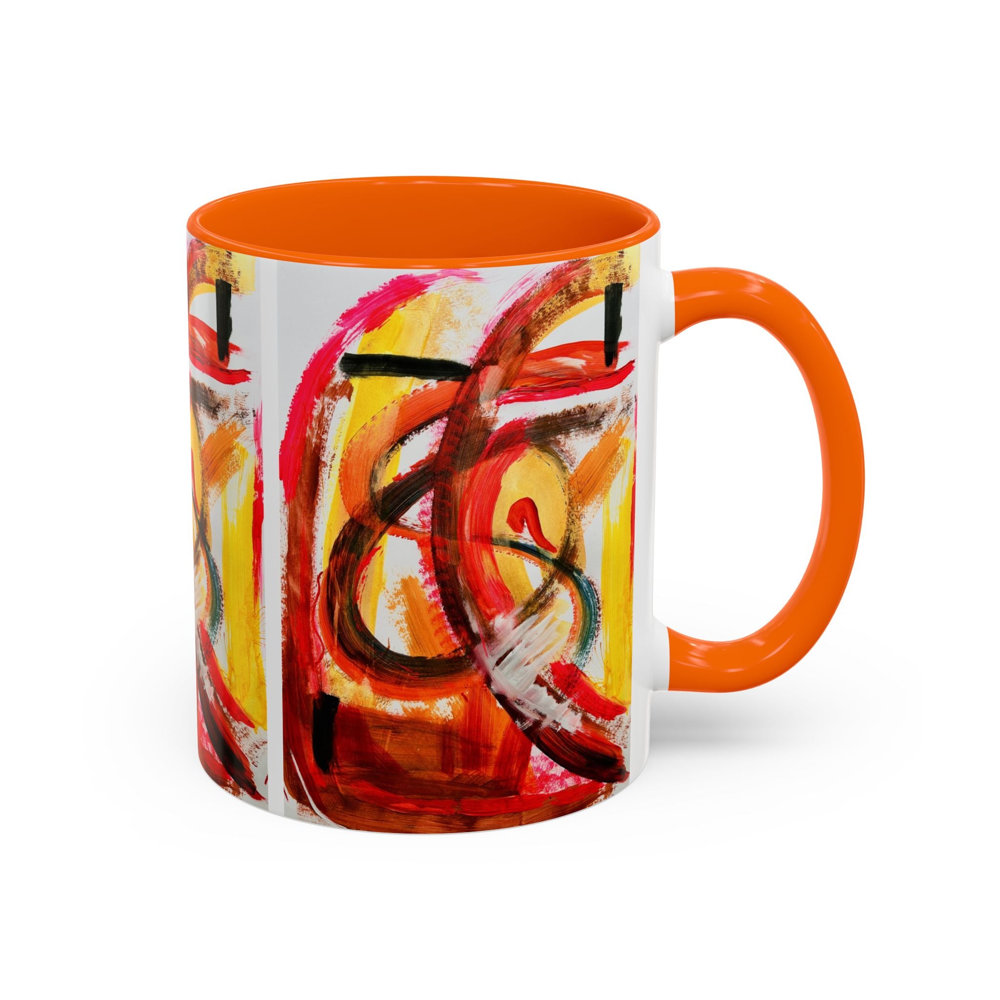 'Heat of Salsa' - Accent Coffee Mug (11, 15oz)