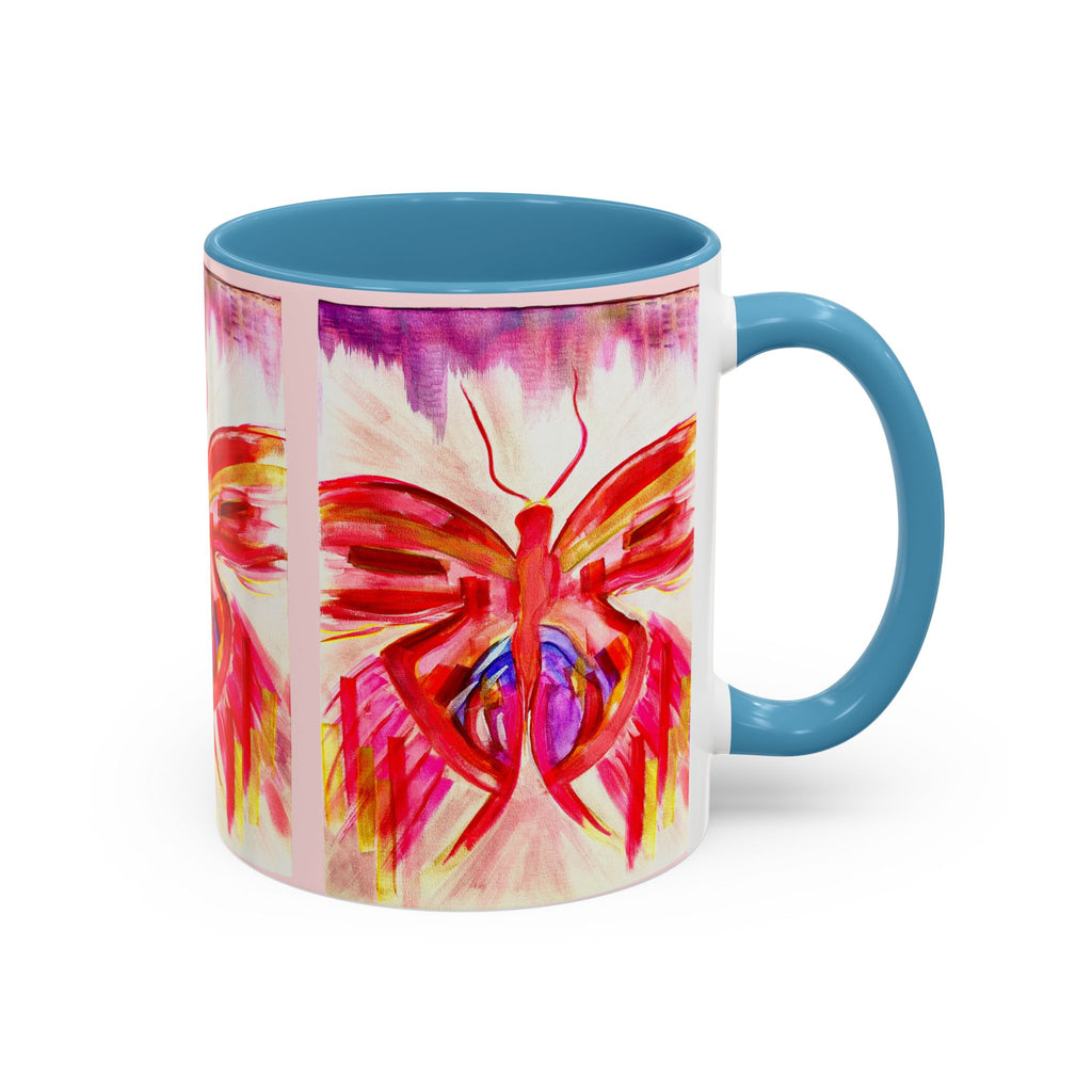 'Butterfly effect' - Accent Coffee Mug (11, 15oz)