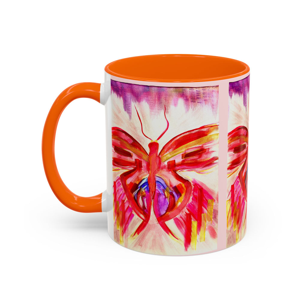'Butterfly effect' - Accent Coffee Mug (11, 15oz)