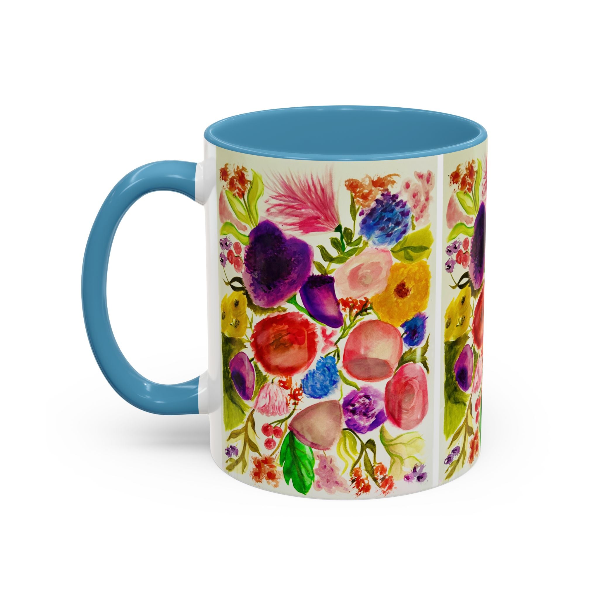 'Fiori' - Accent Coffee Mug (11, 15oz)