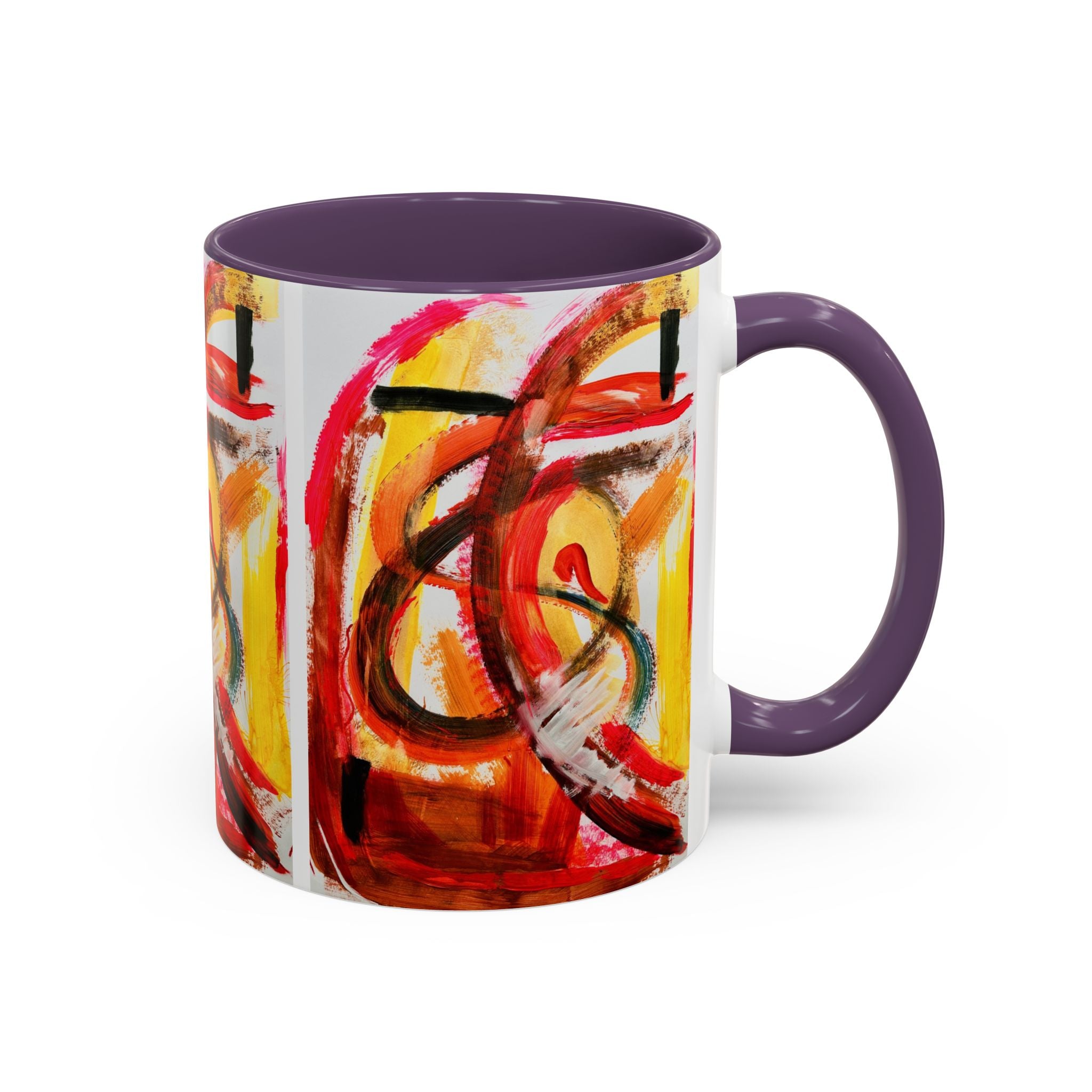 'Heat of Salsa' - Accent Coffee Mug (11, 15oz)