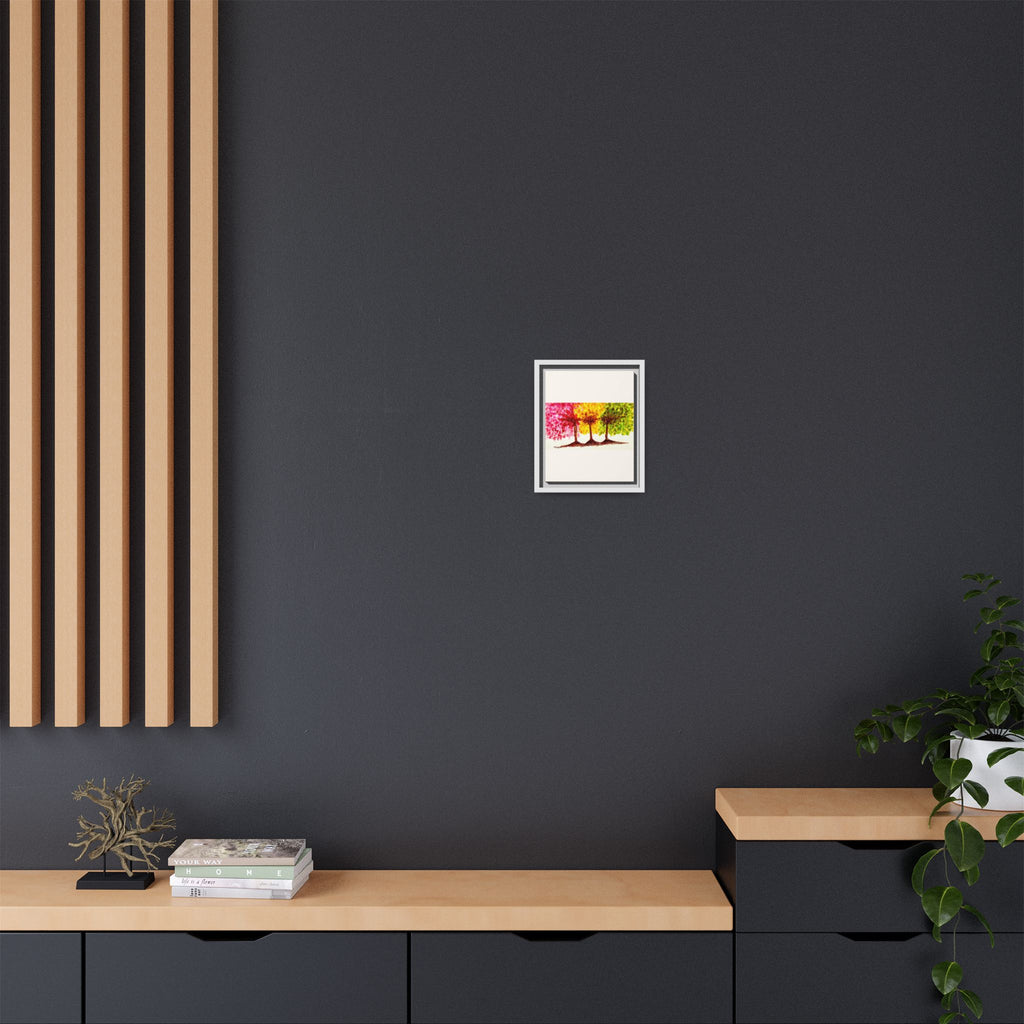'Serendipity' - Matte Canvas, Framed (Multi-color)
