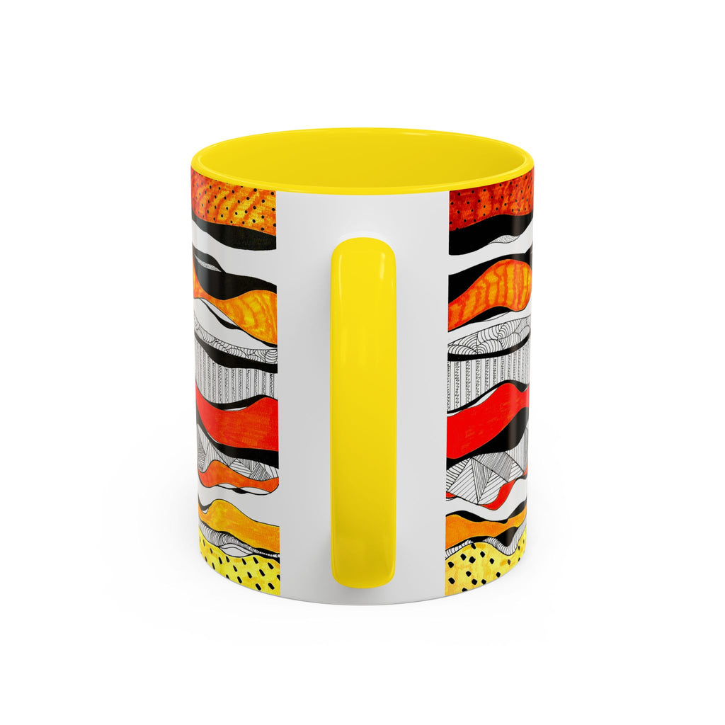 'Visual Sounds' - Accent Coffee Mug (11, 15oz)