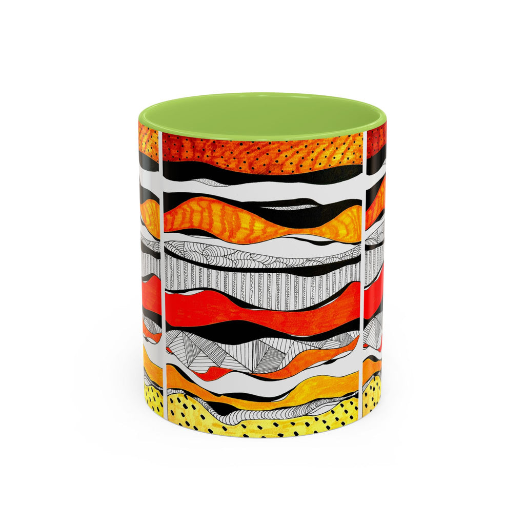 'Visual Sounds' - Accent Coffee Mug (11, 15oz)