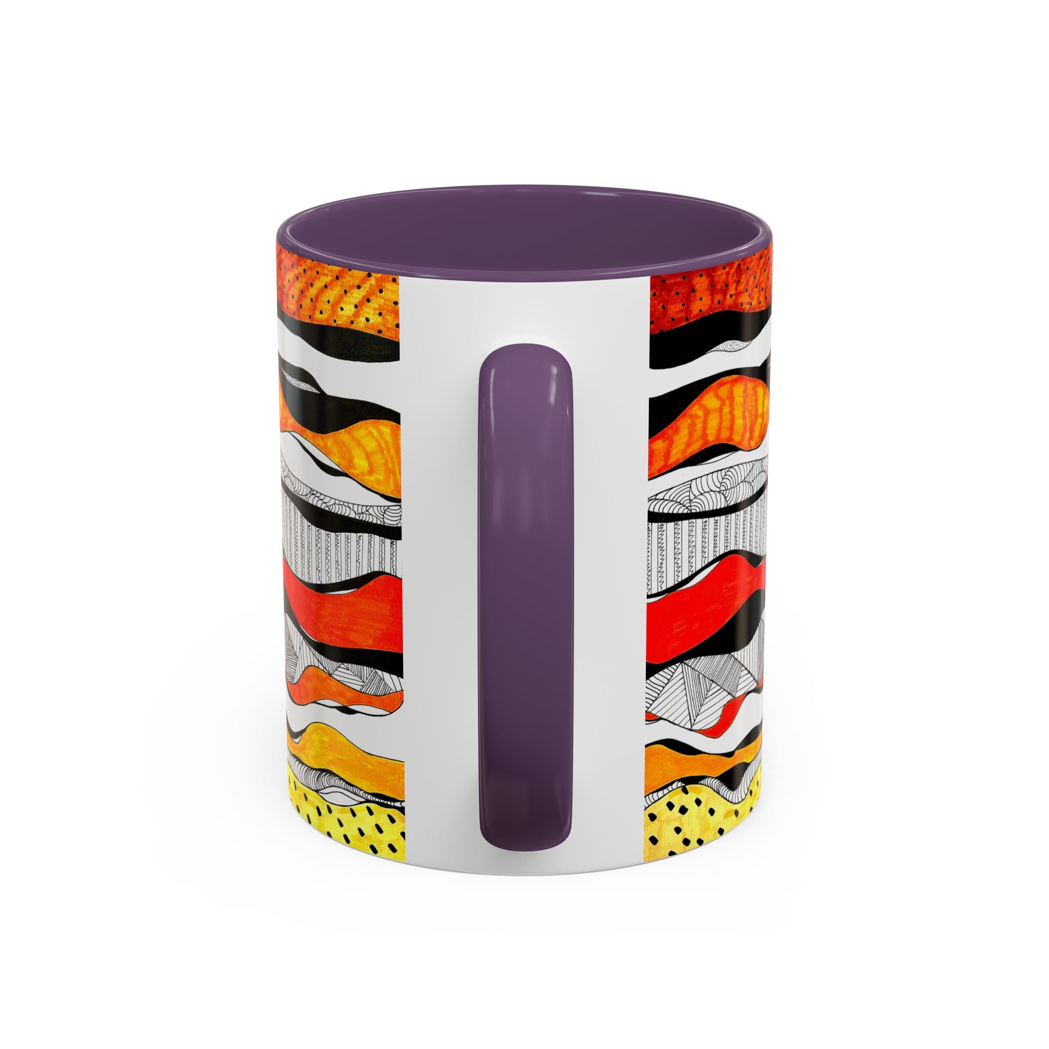 'Visual Sounds' - Accent Coffee Mug (11, 15oz)